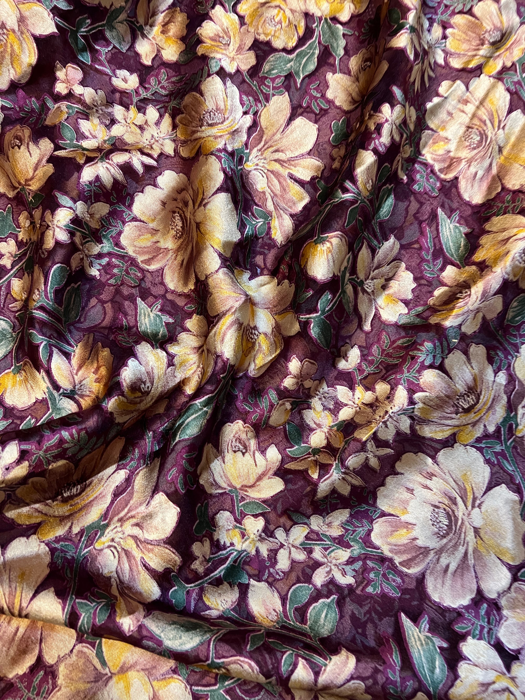 Digital printed Brasso organza saree with blouse