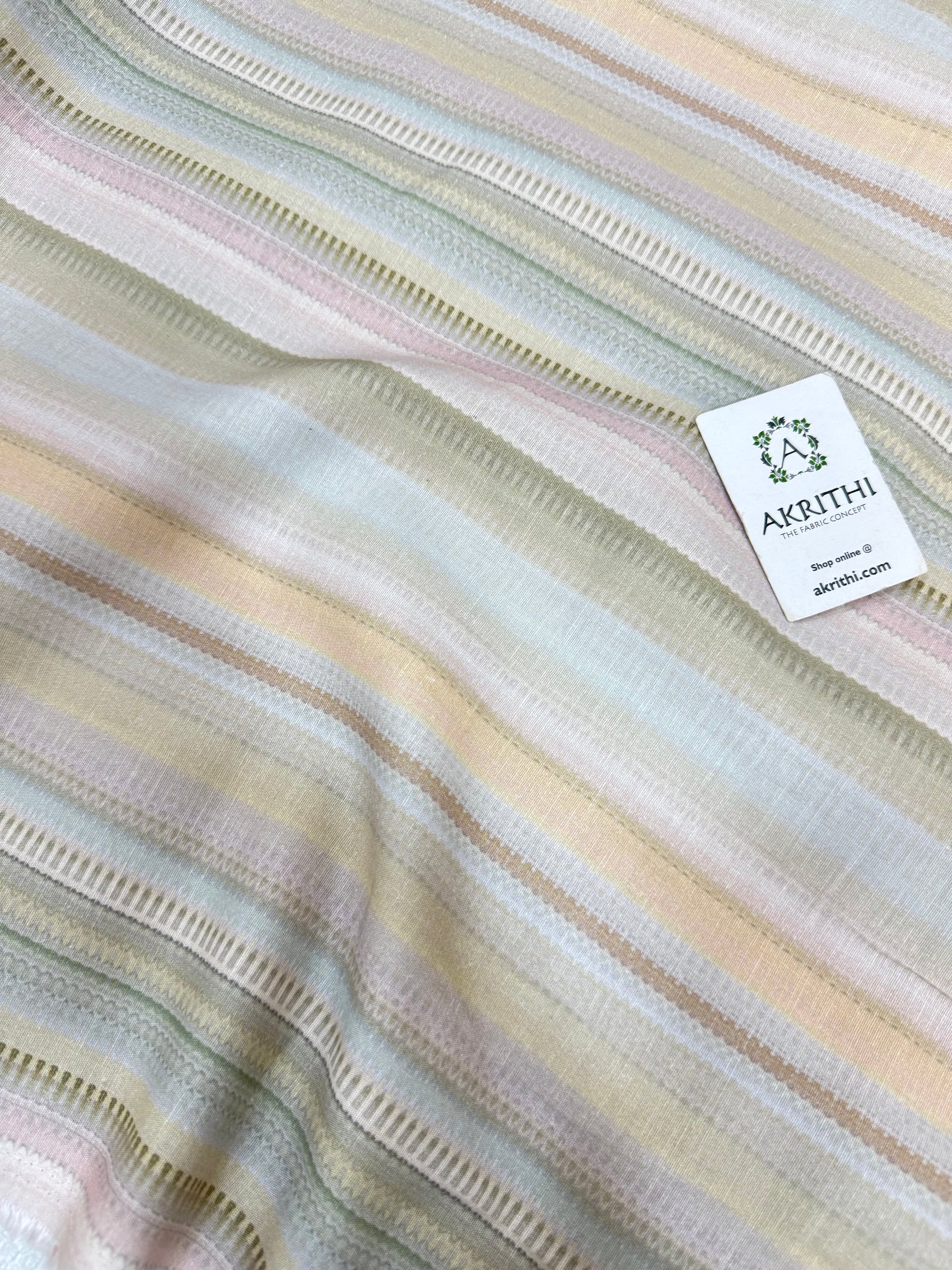 Digital Printed pure linen cotton fabric