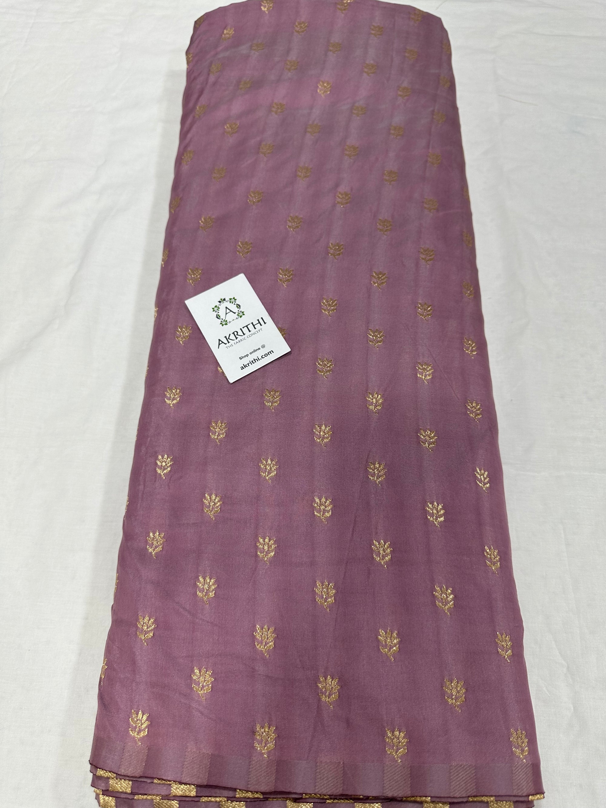 Woven semi silk fabric