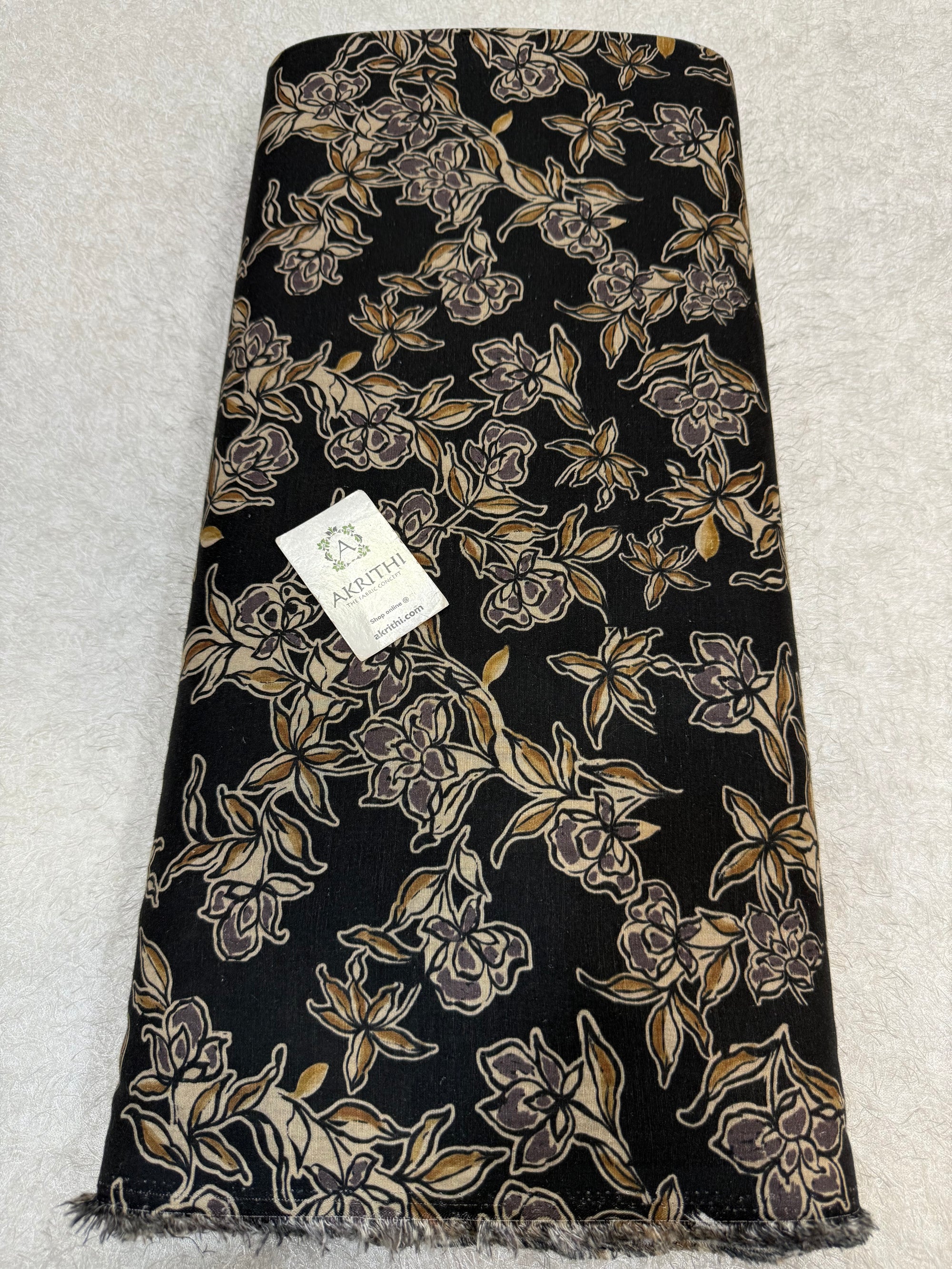 Digital Printed pure linen cotton fabric