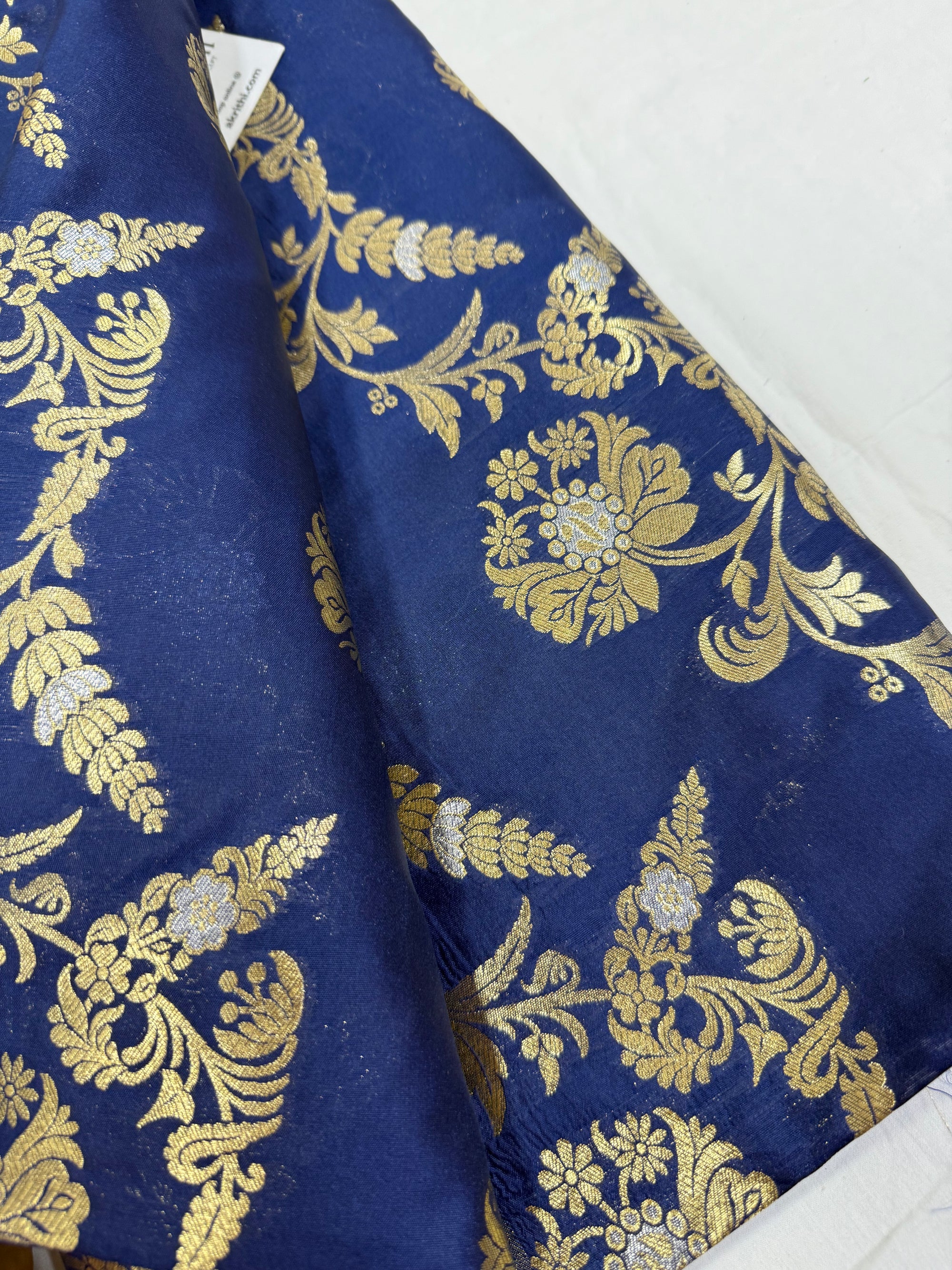 Pure Banarasi brocade fabric