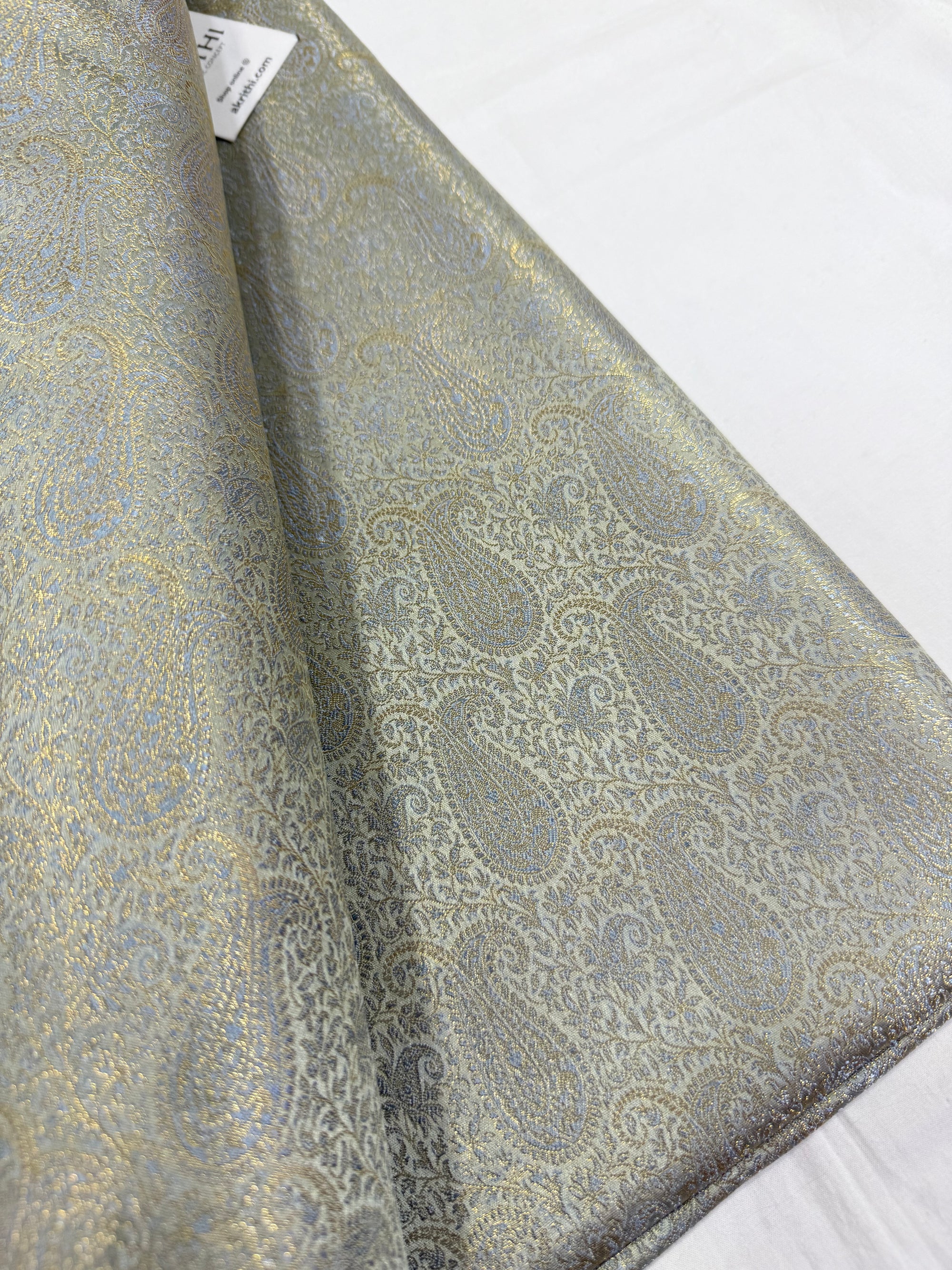 Pure Banarasi brocade fabric