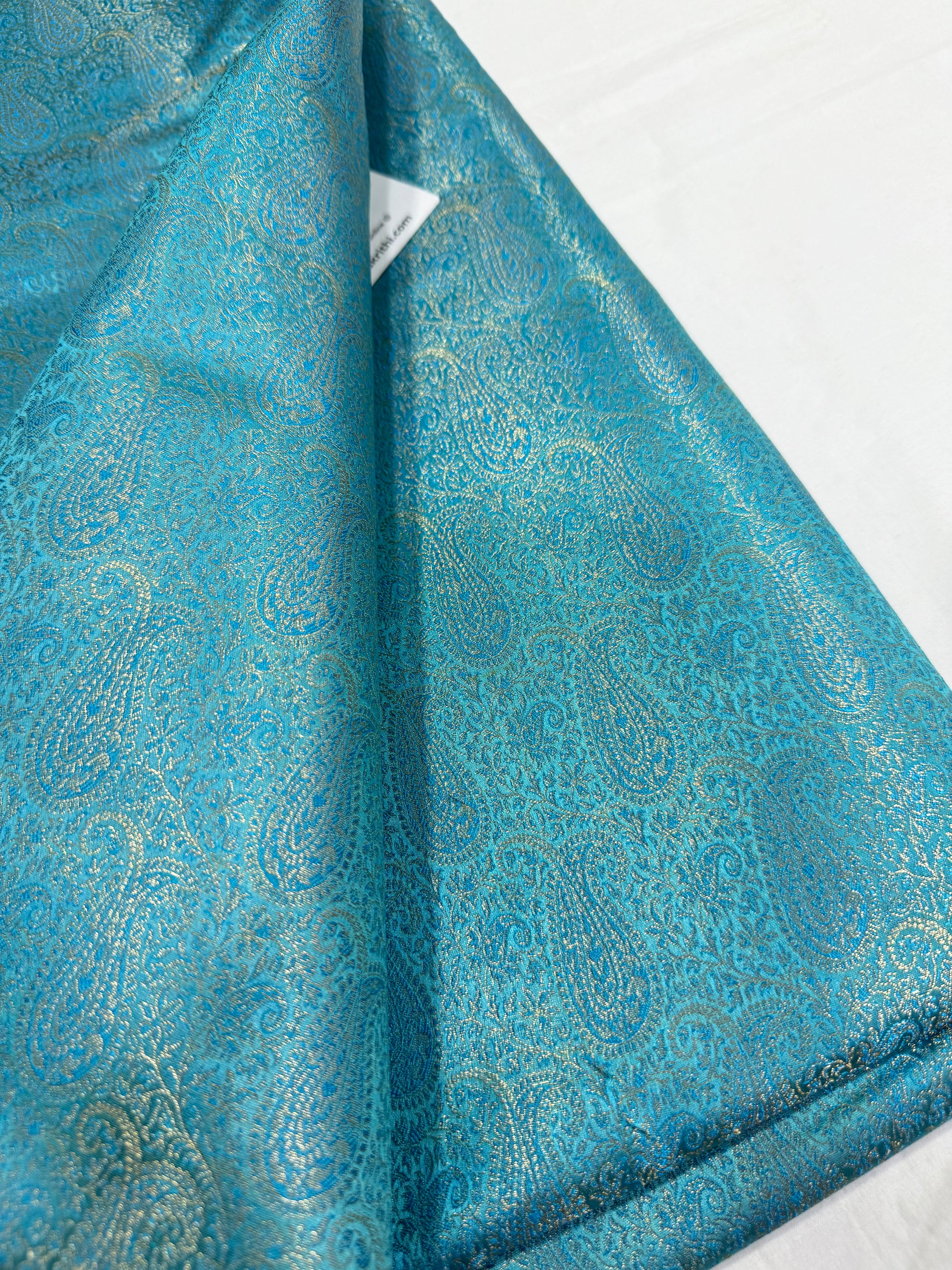 Pure Banarasi brocade fabric