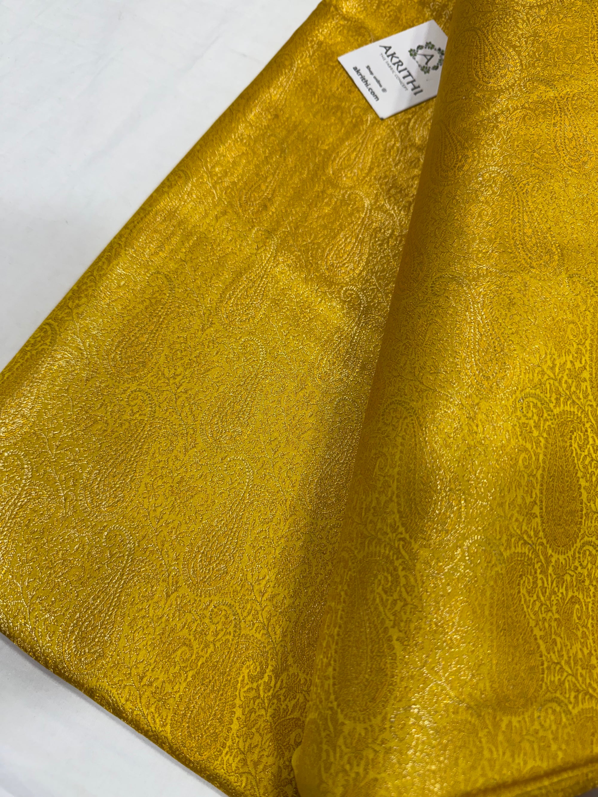 Pure Banarasi brocade fabric