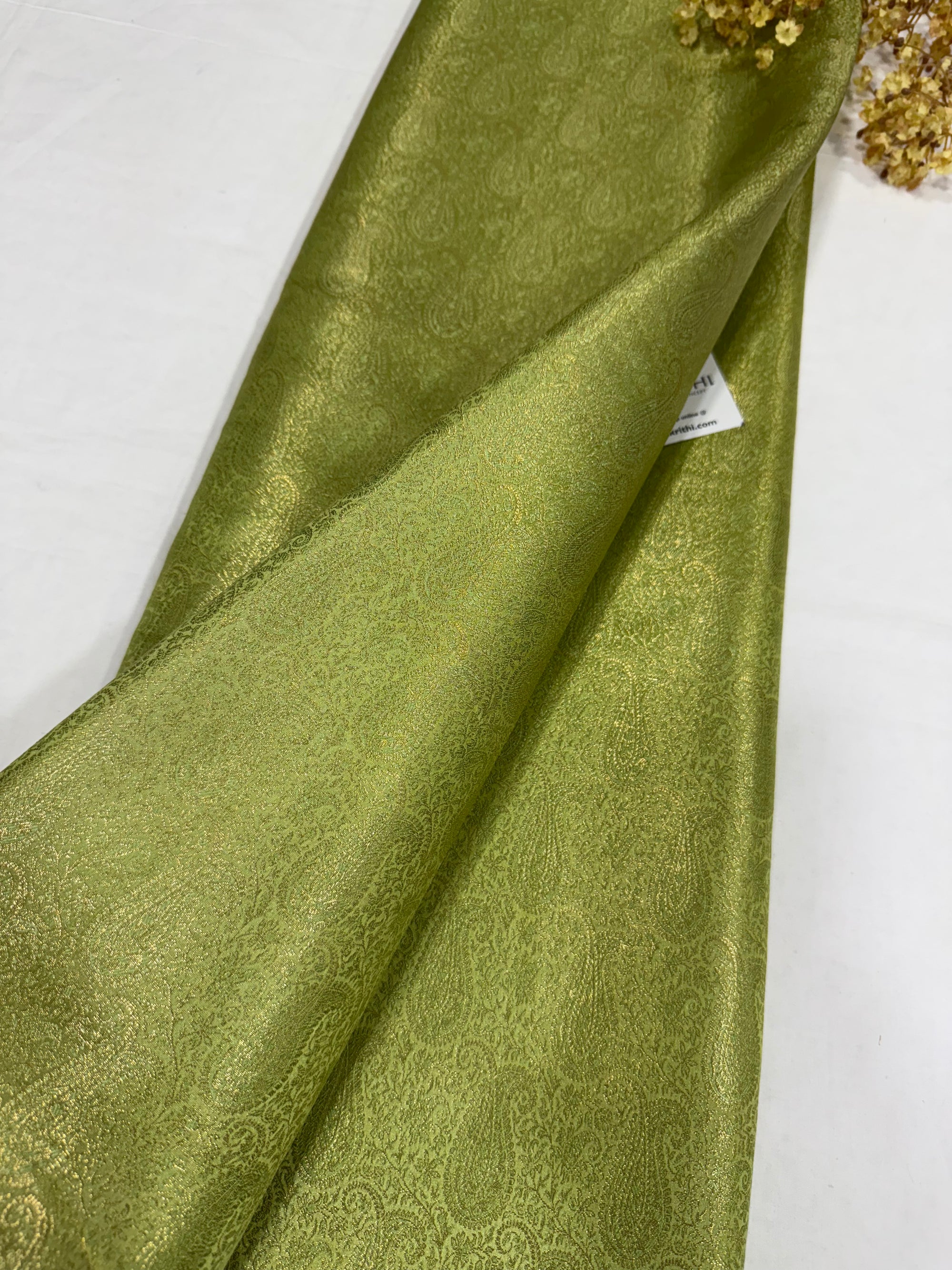 Pure Banarasi brocade fabric