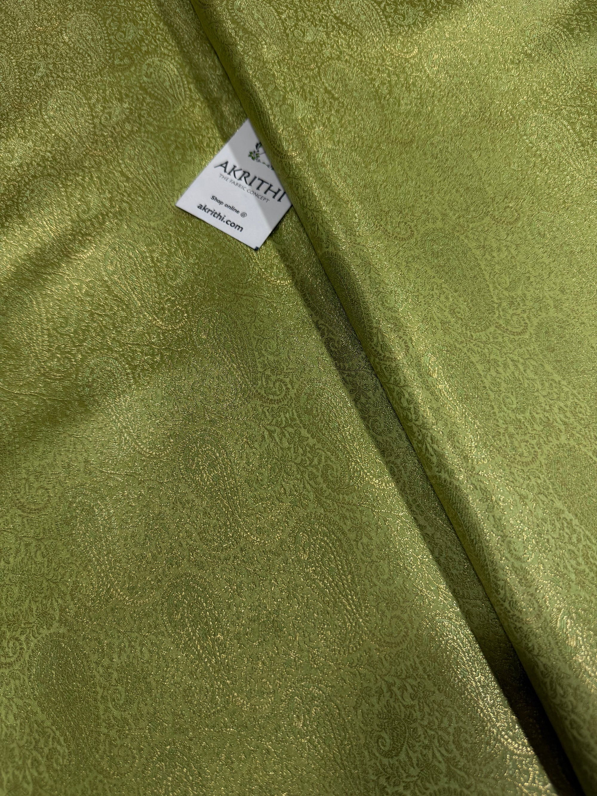 Pure Banarasi brocade fabric