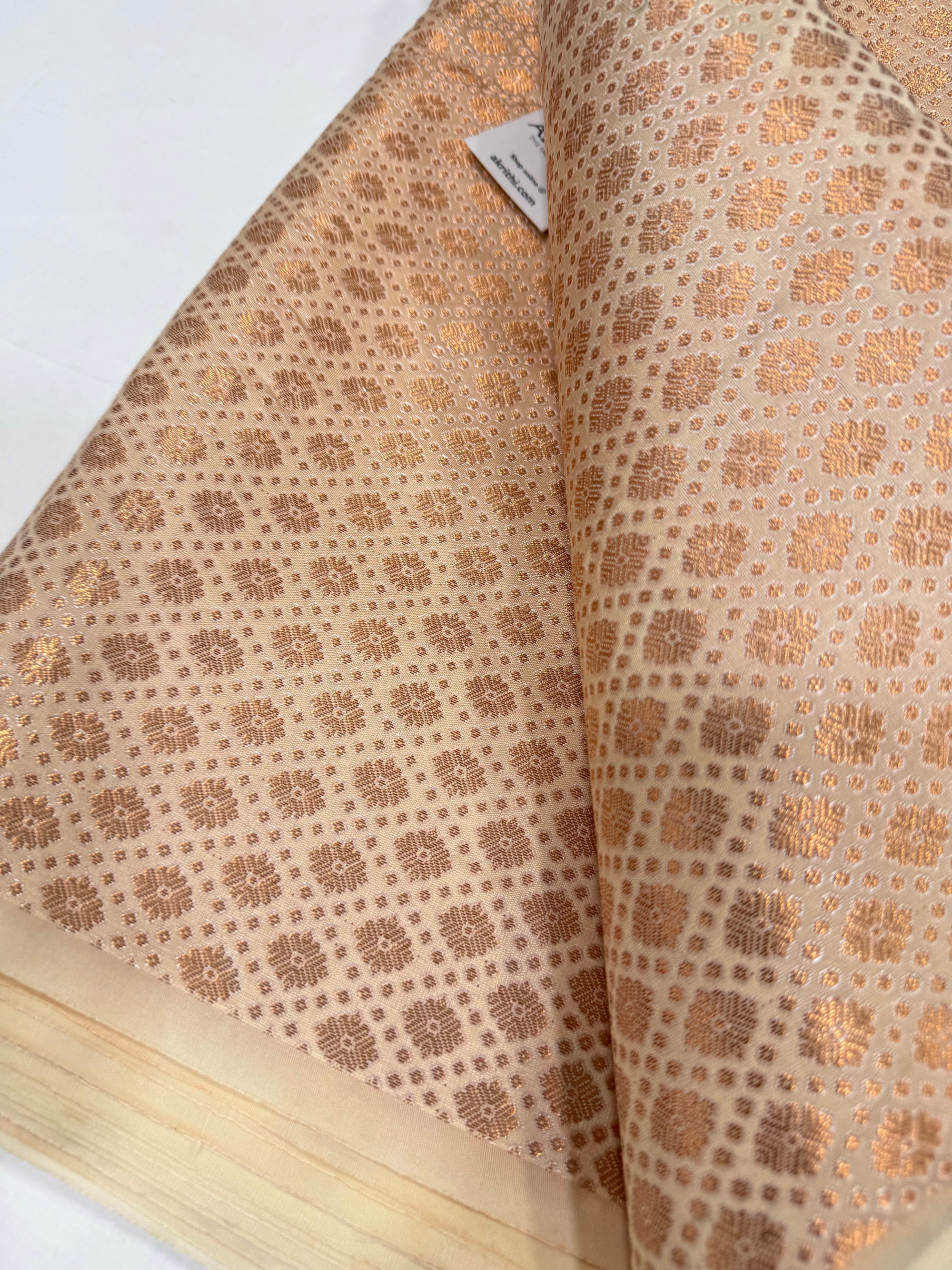 Pure Banarasi brocade fabric