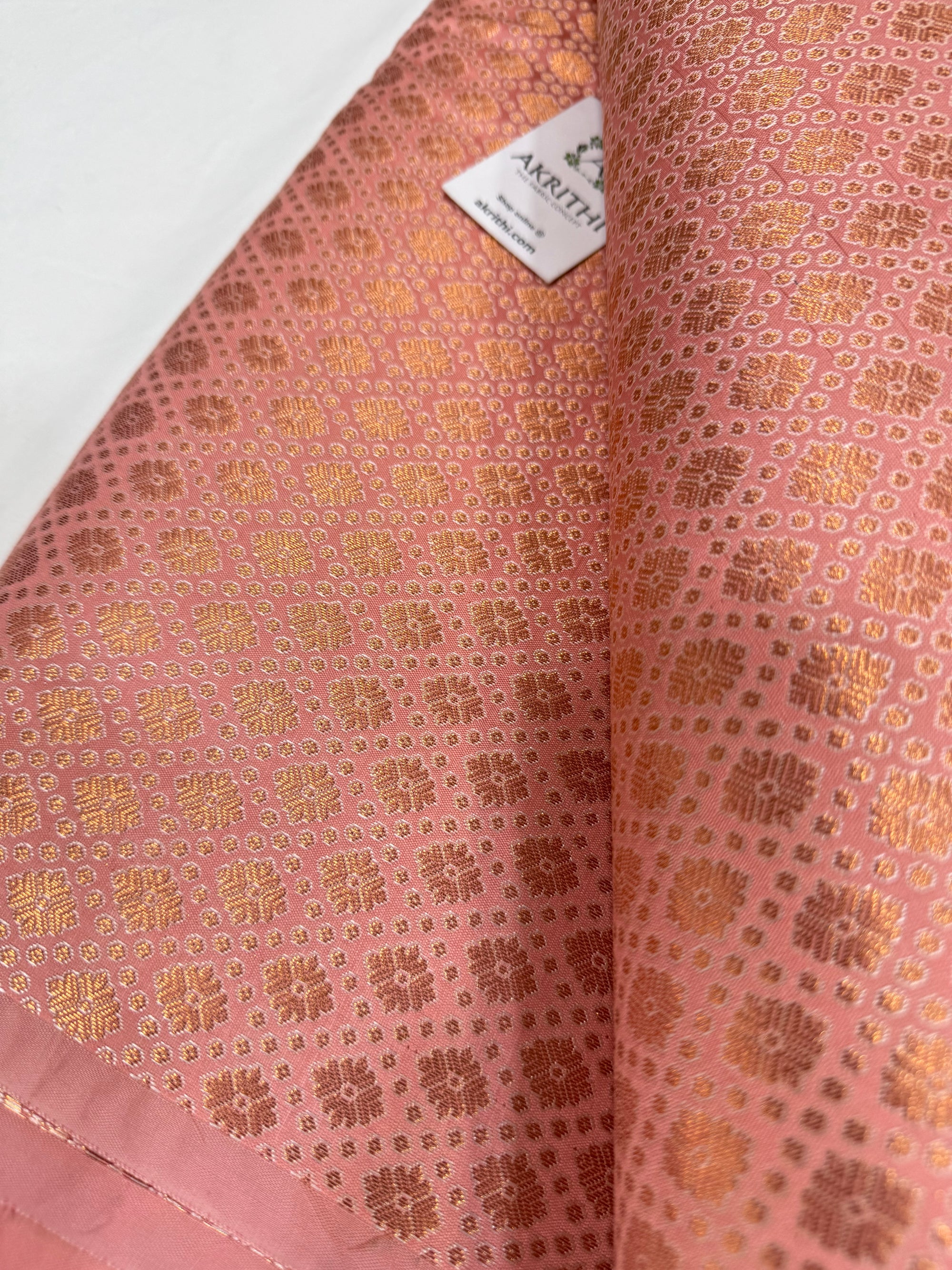 Pure Banarasi brocade fabric