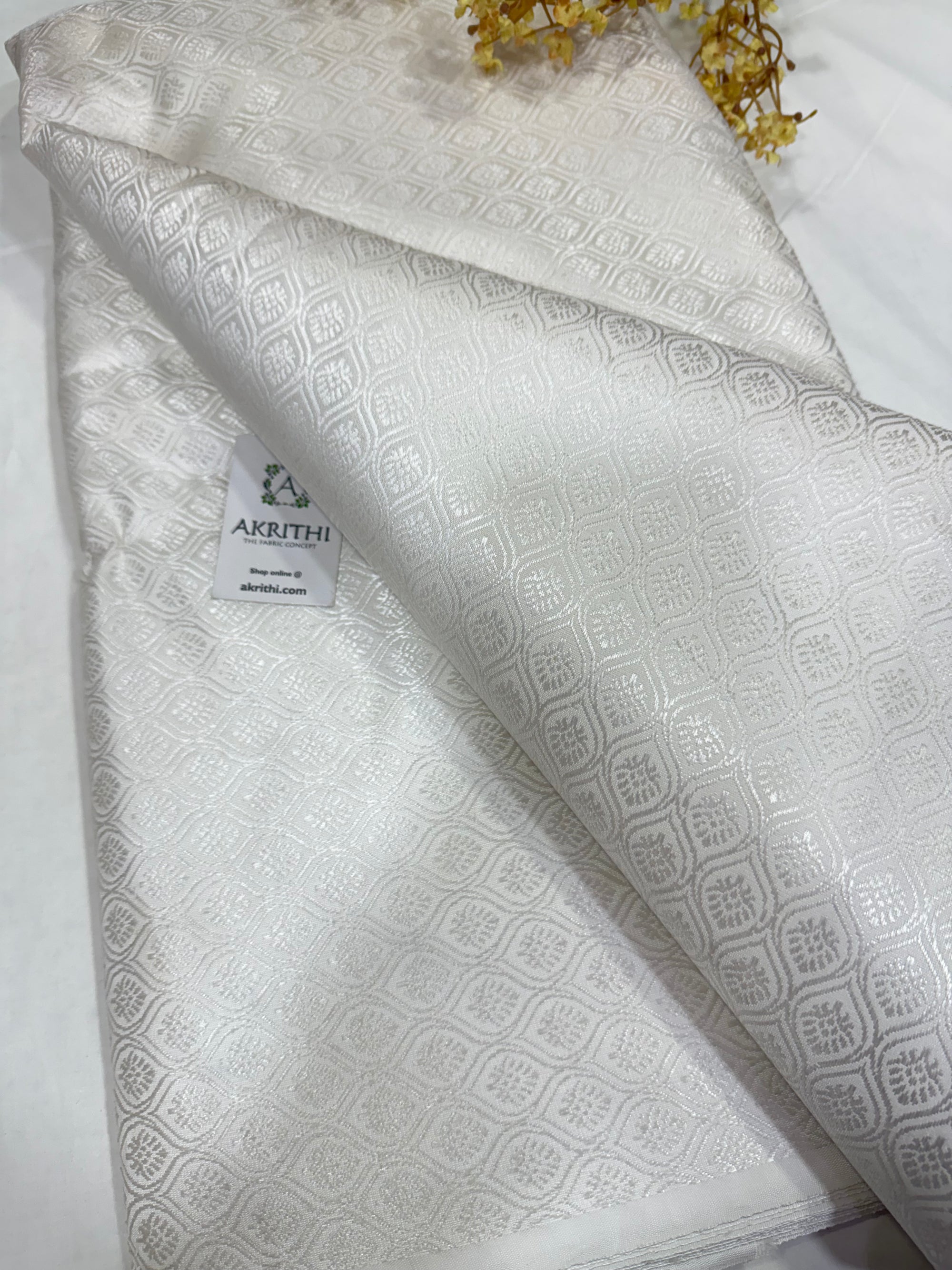 Pure Banarasi brocade fabric