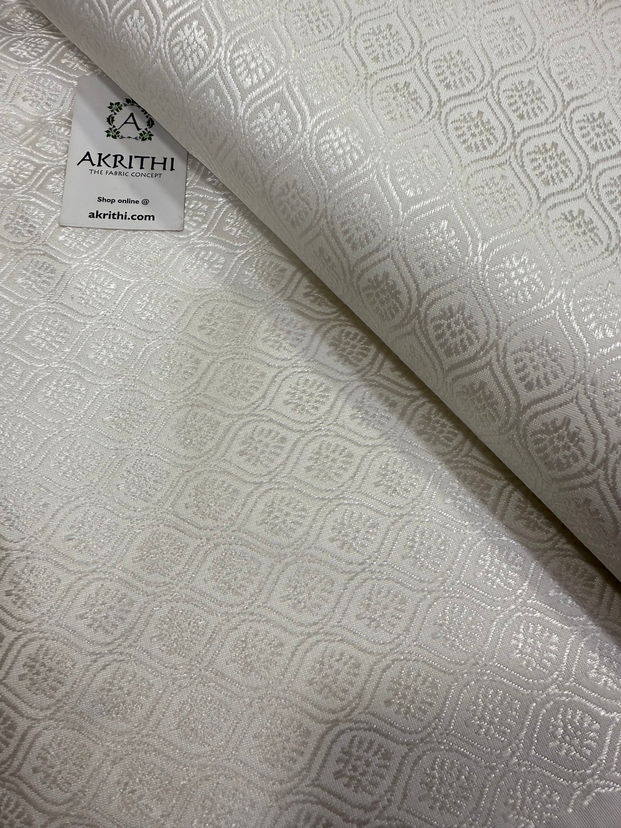 Pure Banarasi brocade fabric