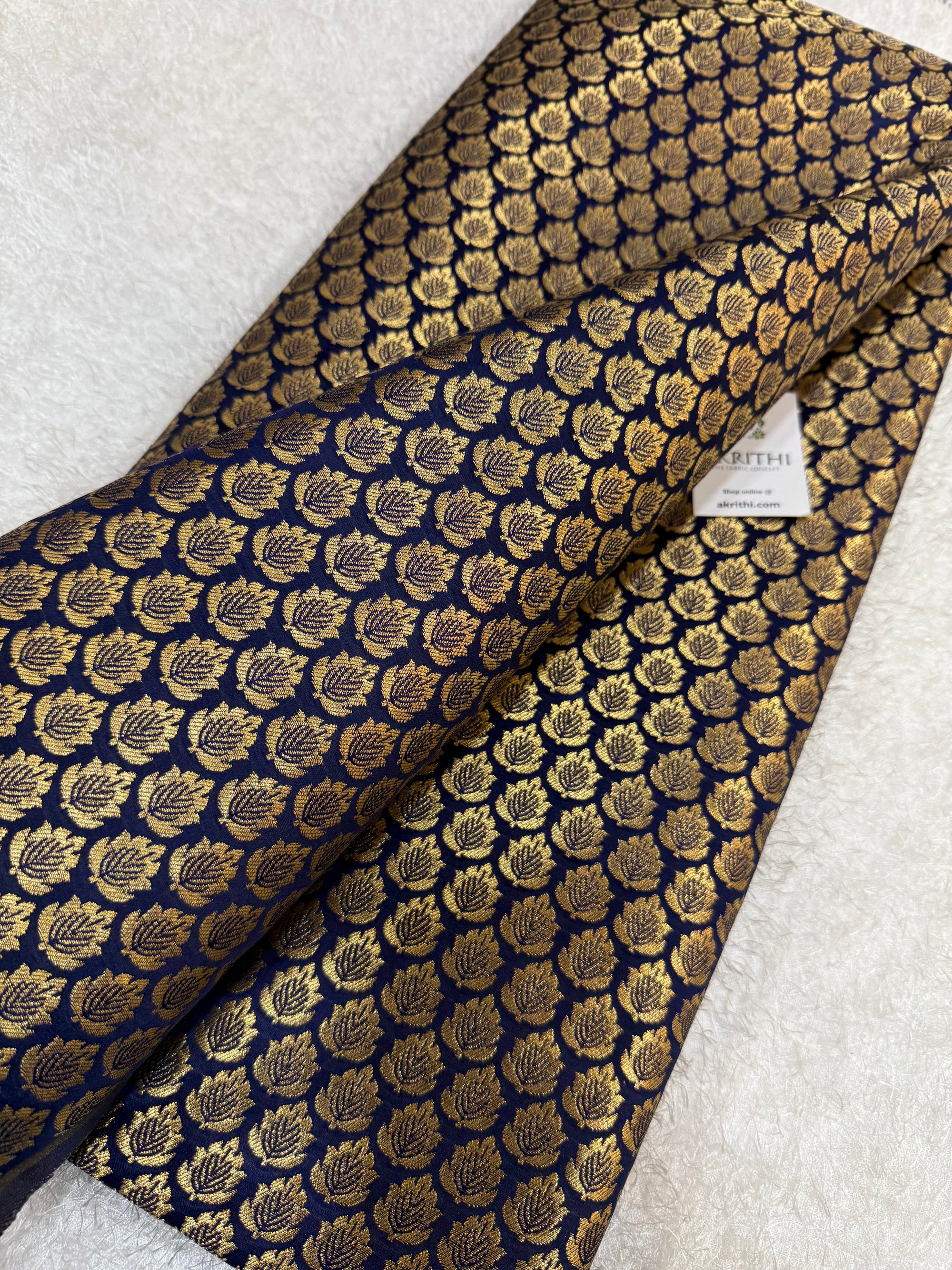 Pure Banarasi brocade fabric