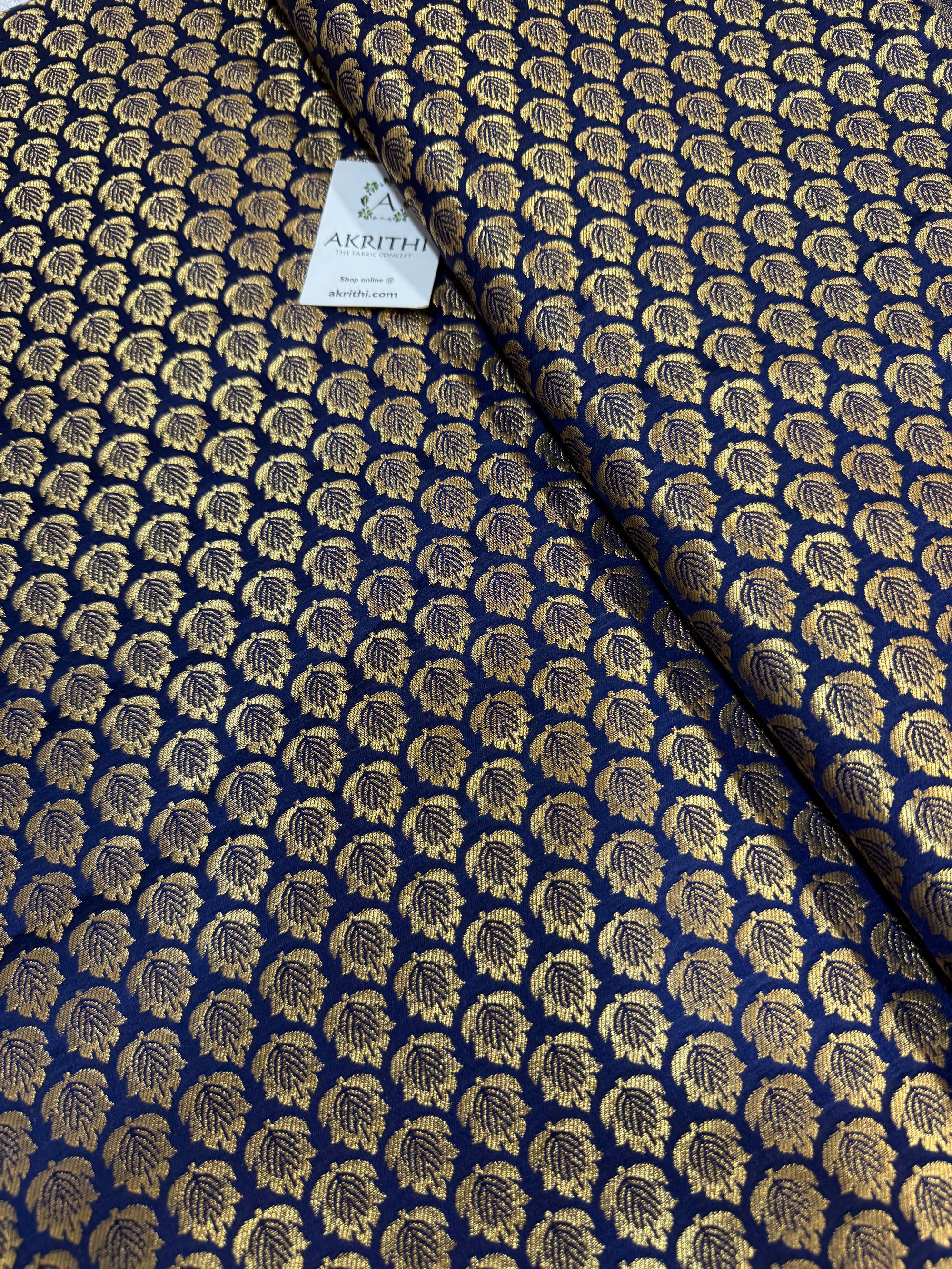 Pure Banarasi brocade fabric
