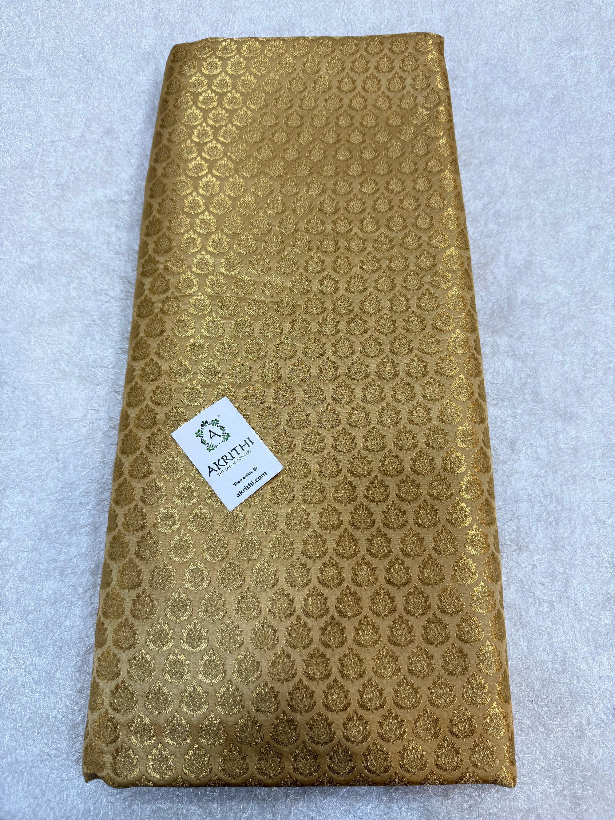Pure Banarasi brocade fabric