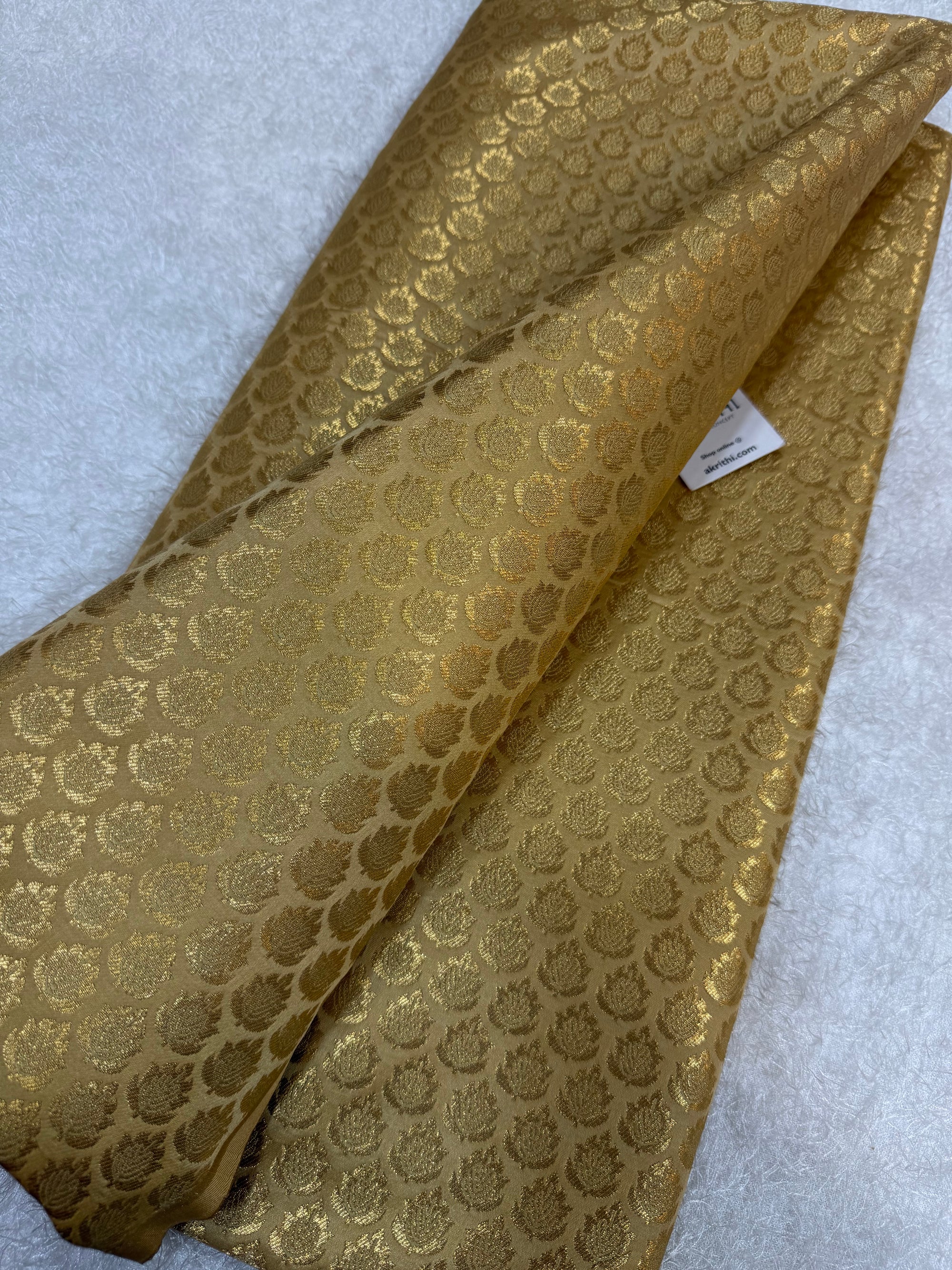 Pure Banarasi brocade fabric