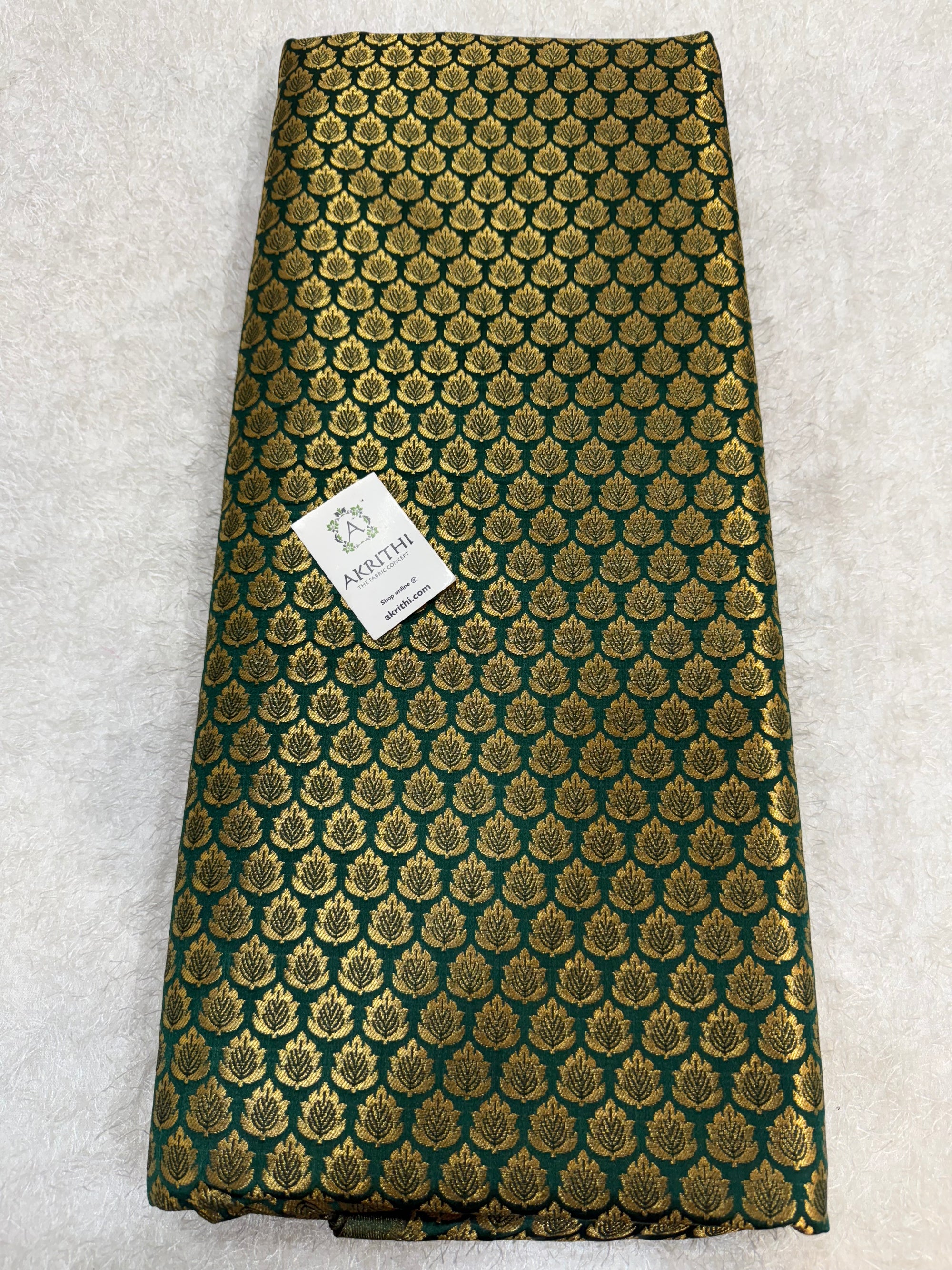 Pure Banarasi brocade fabric