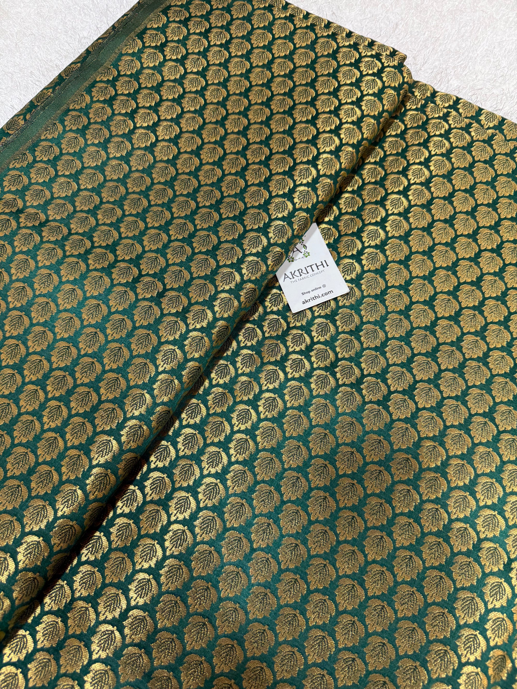 Pure Banarasi brocade fabric