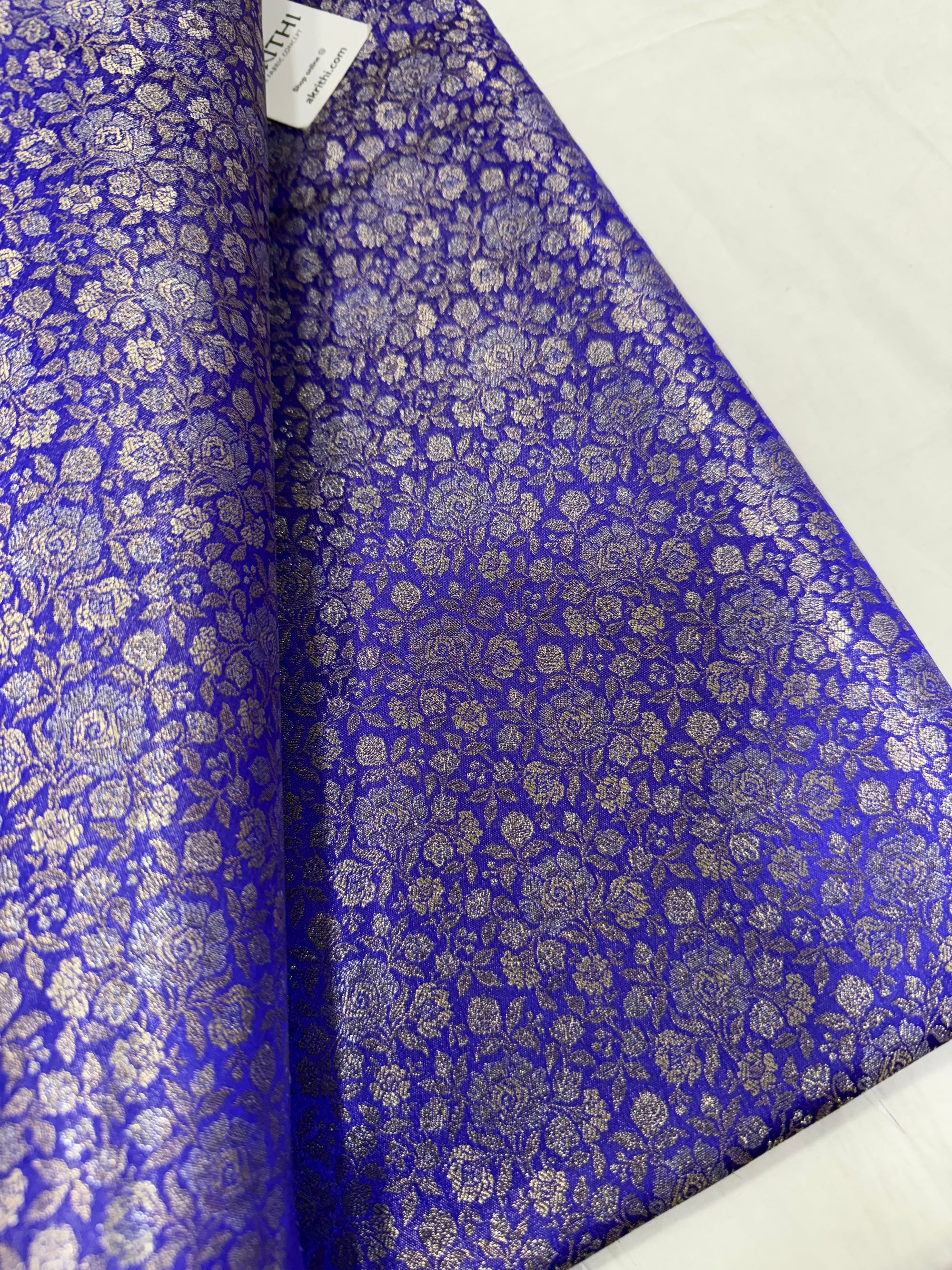 Pure Banarasi brocade fabric