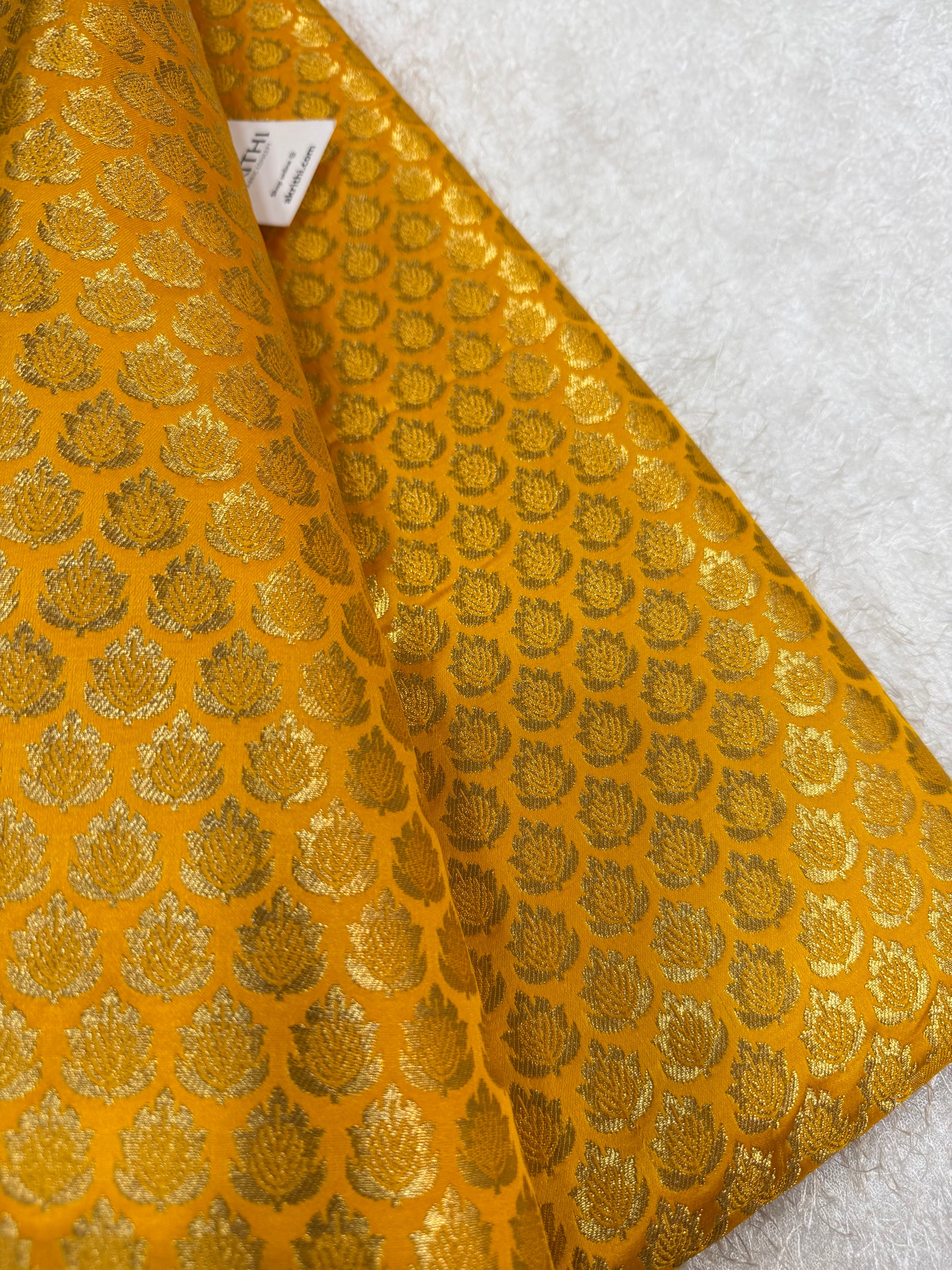 Pure Banarasi brocade fabric