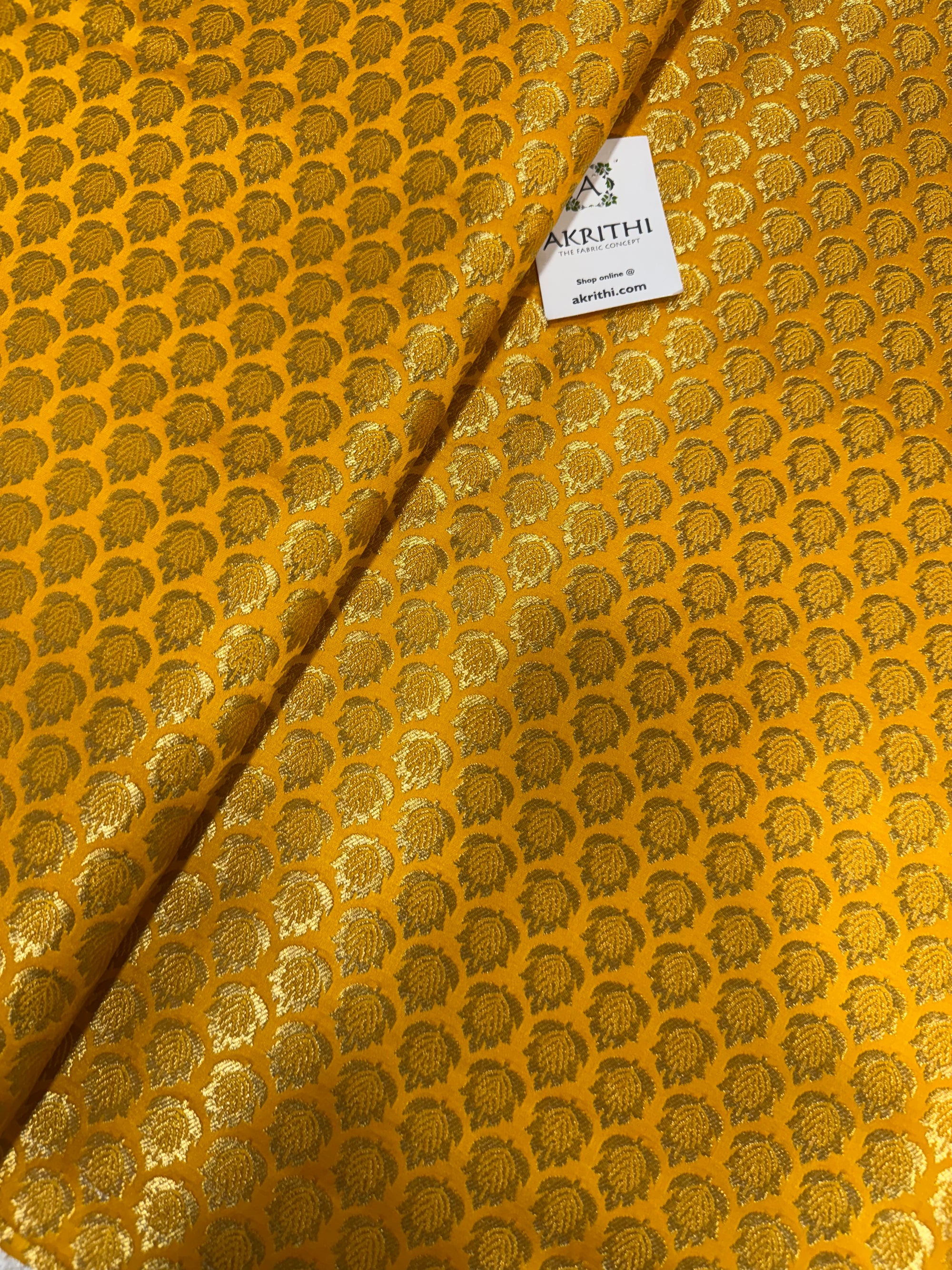 Pure Banarasi brocade fabric