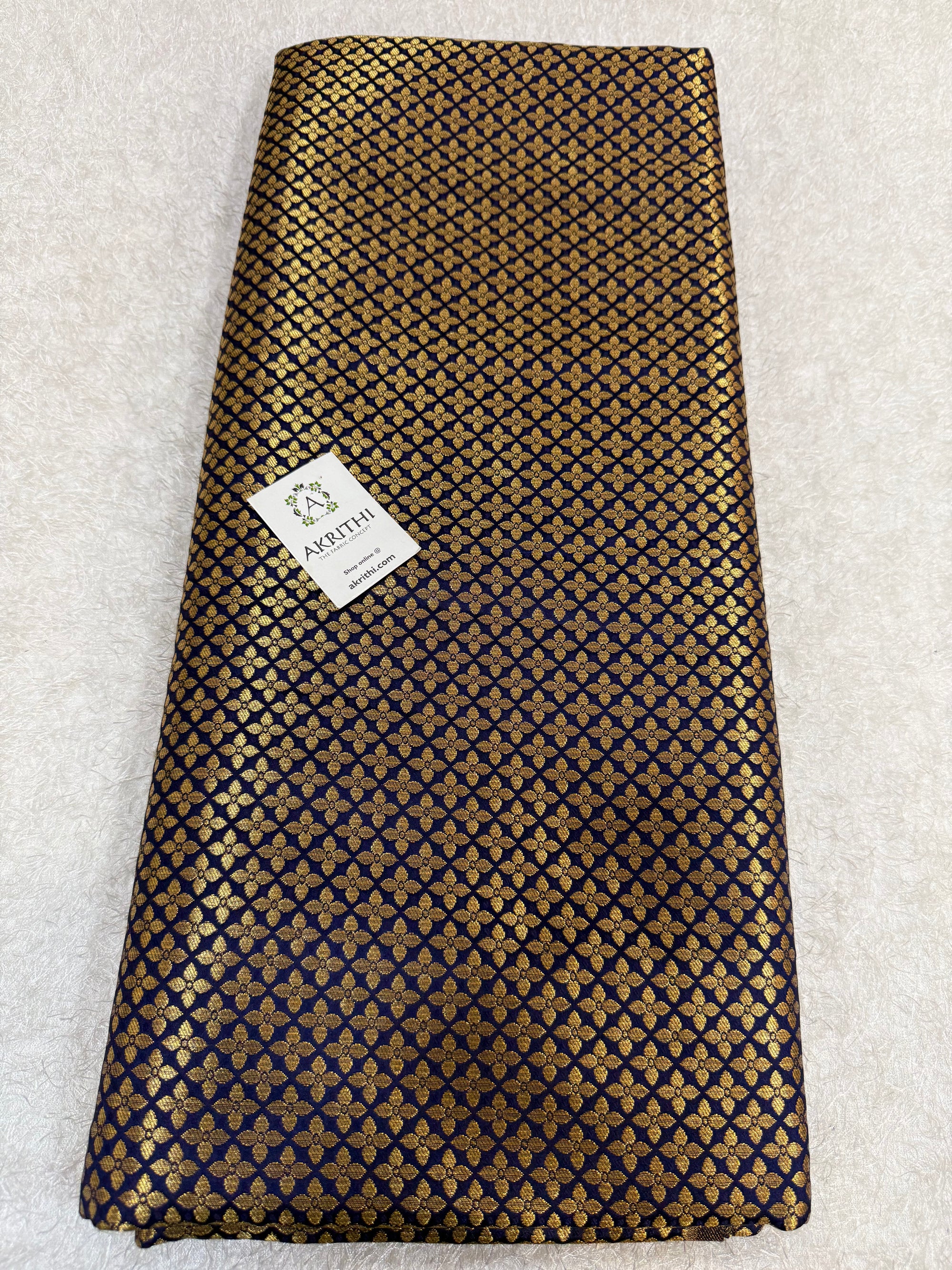 Pure Banarasi brocade fabric