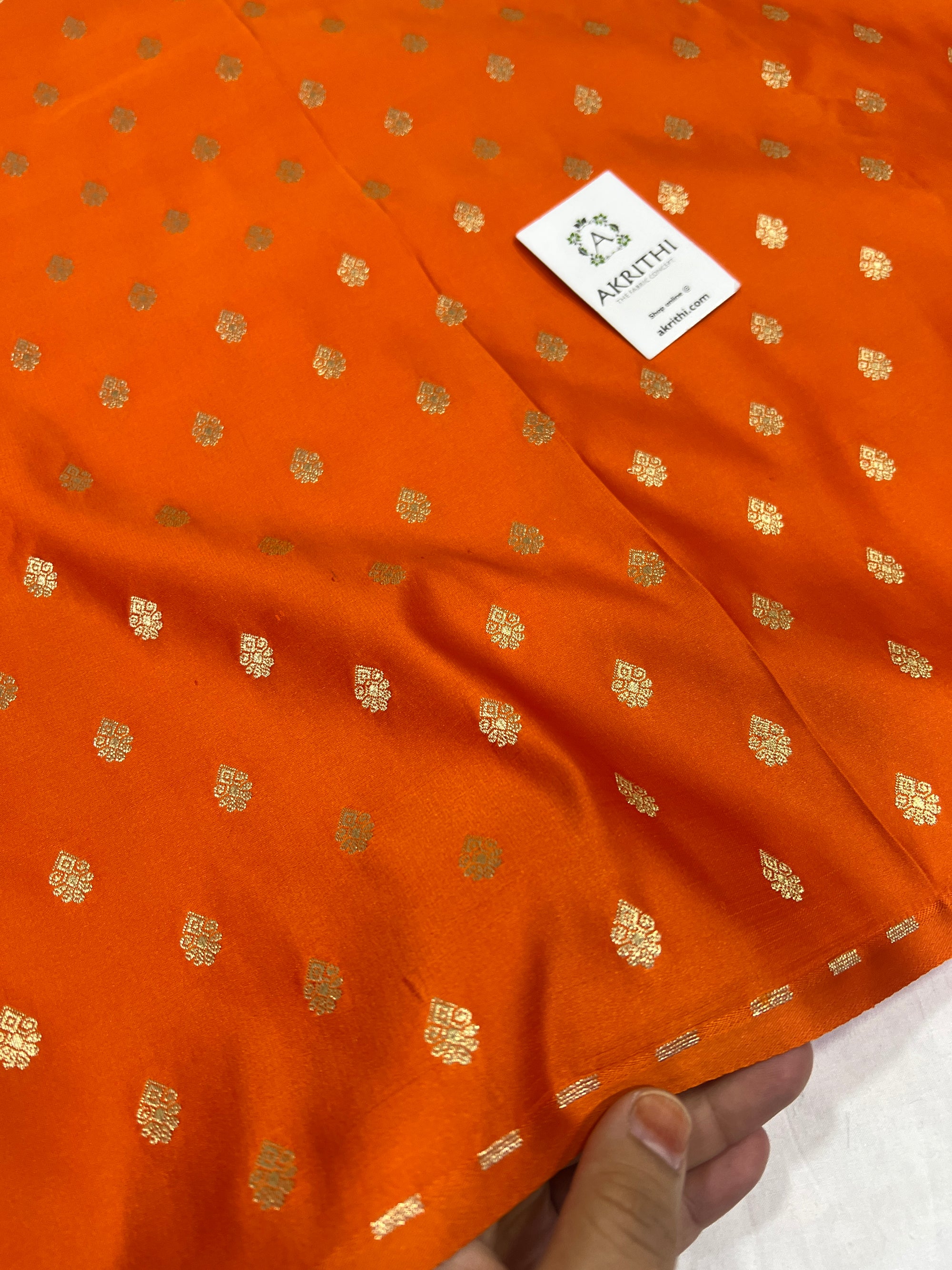 Pure Banarasi brocade fabric