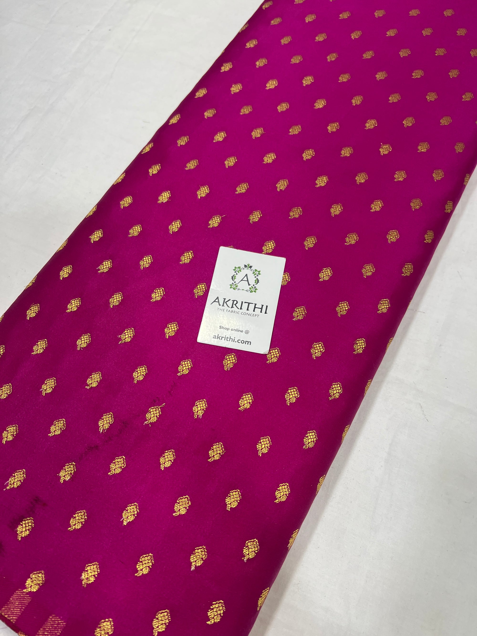 Pure Banarasi brocade butti fabric