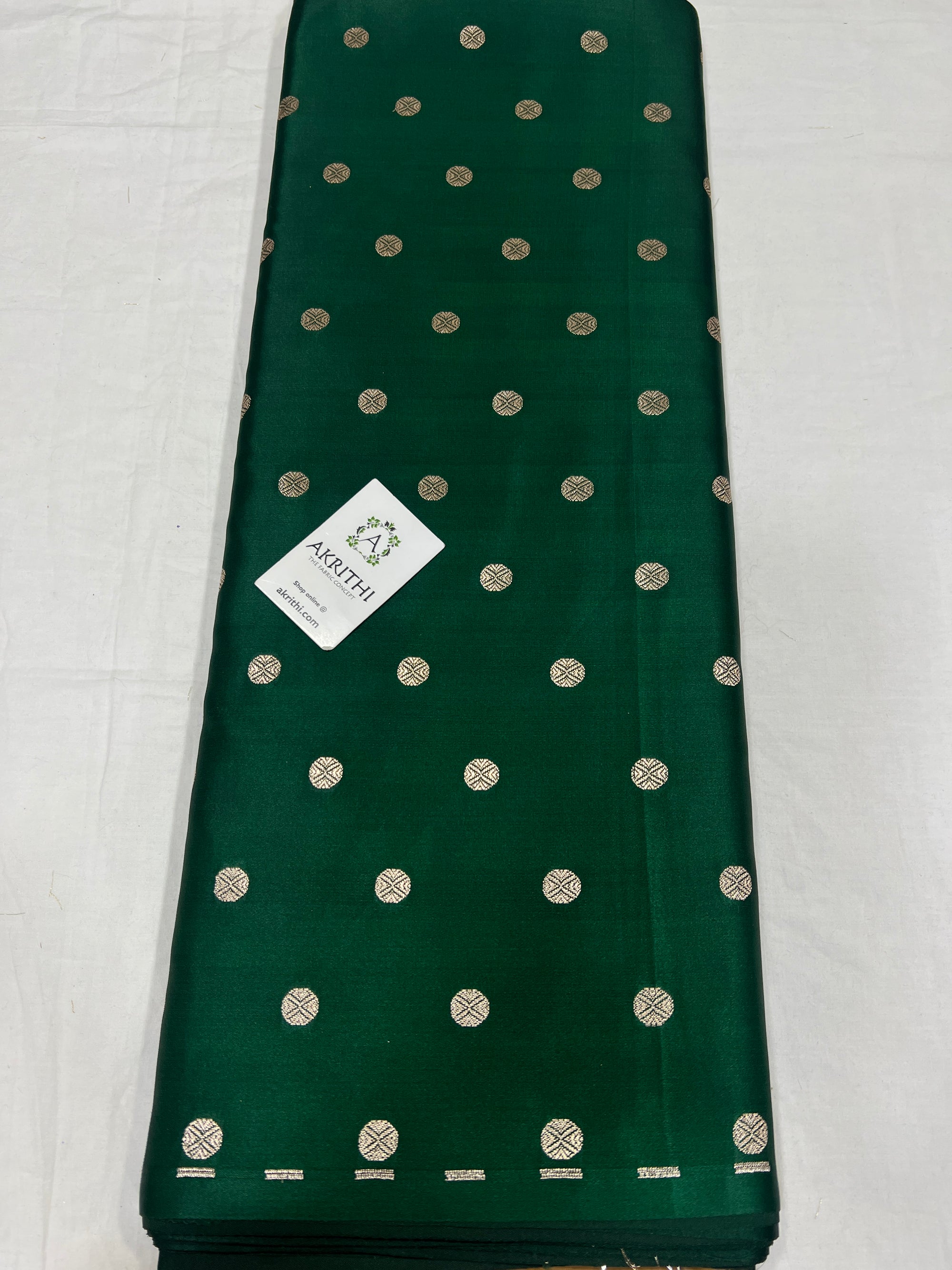 Pure Banarasi brocade butti fabric