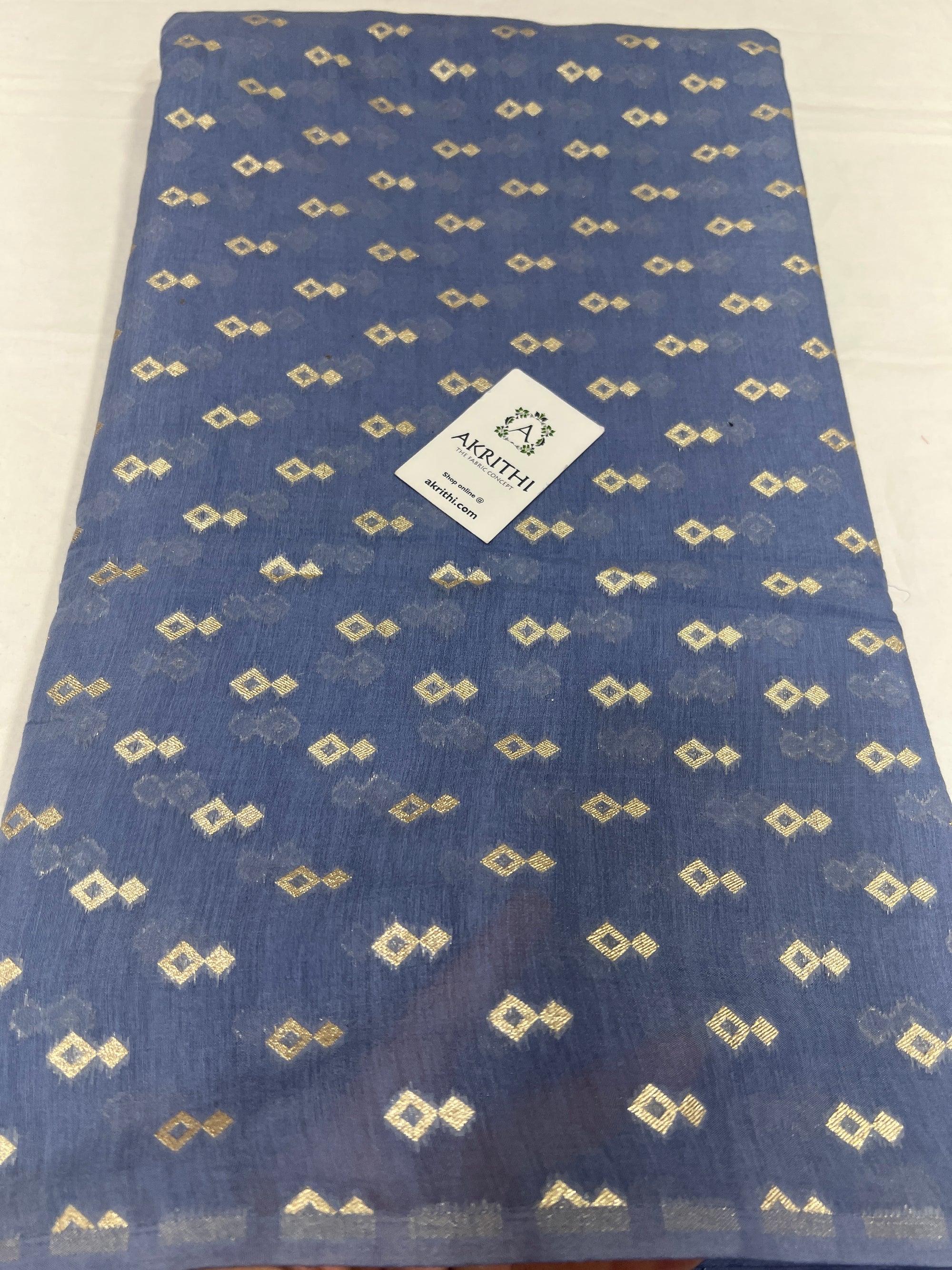 Banarasi chanderi fabric