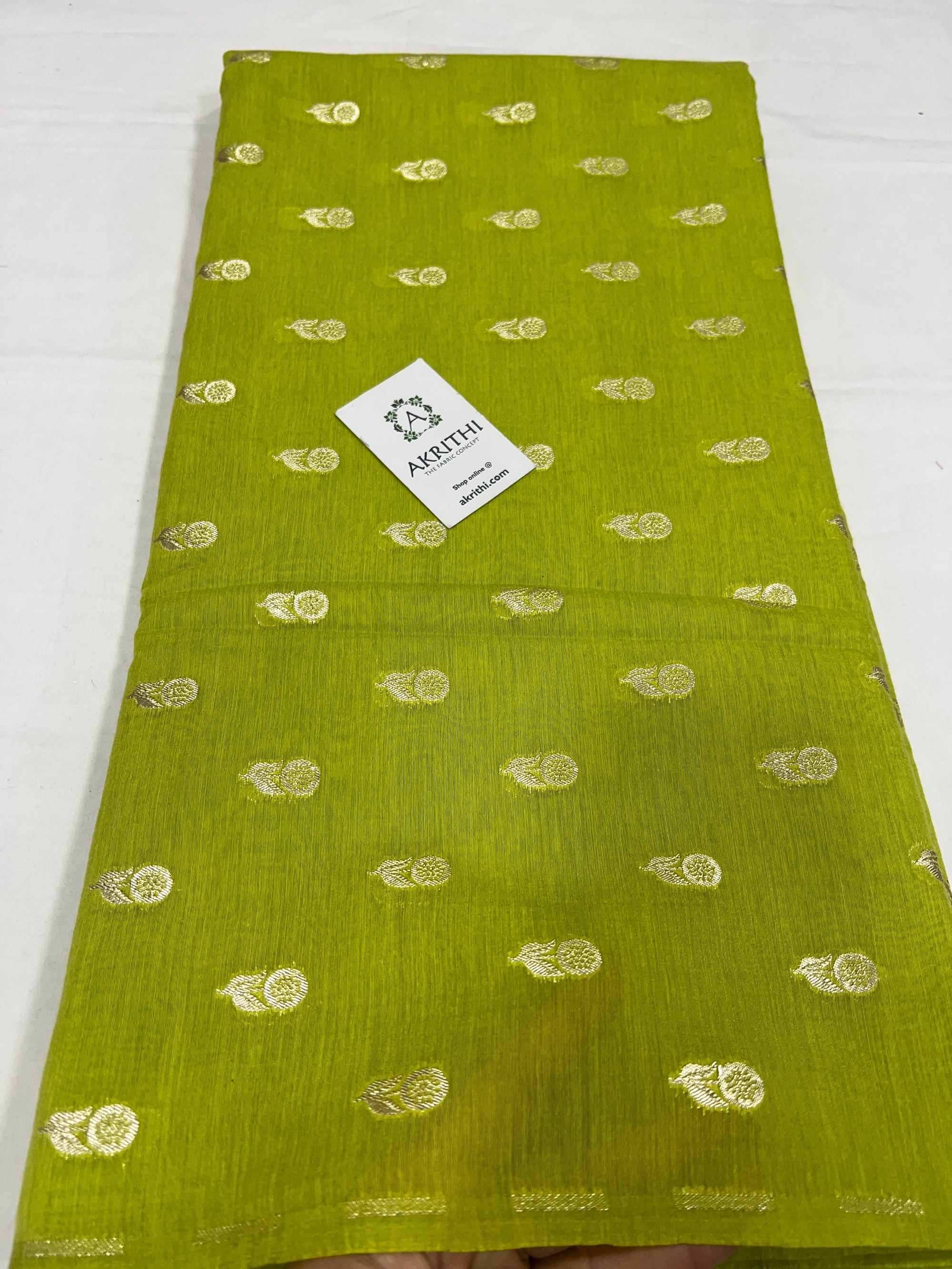 Banarasi chanderi fabric