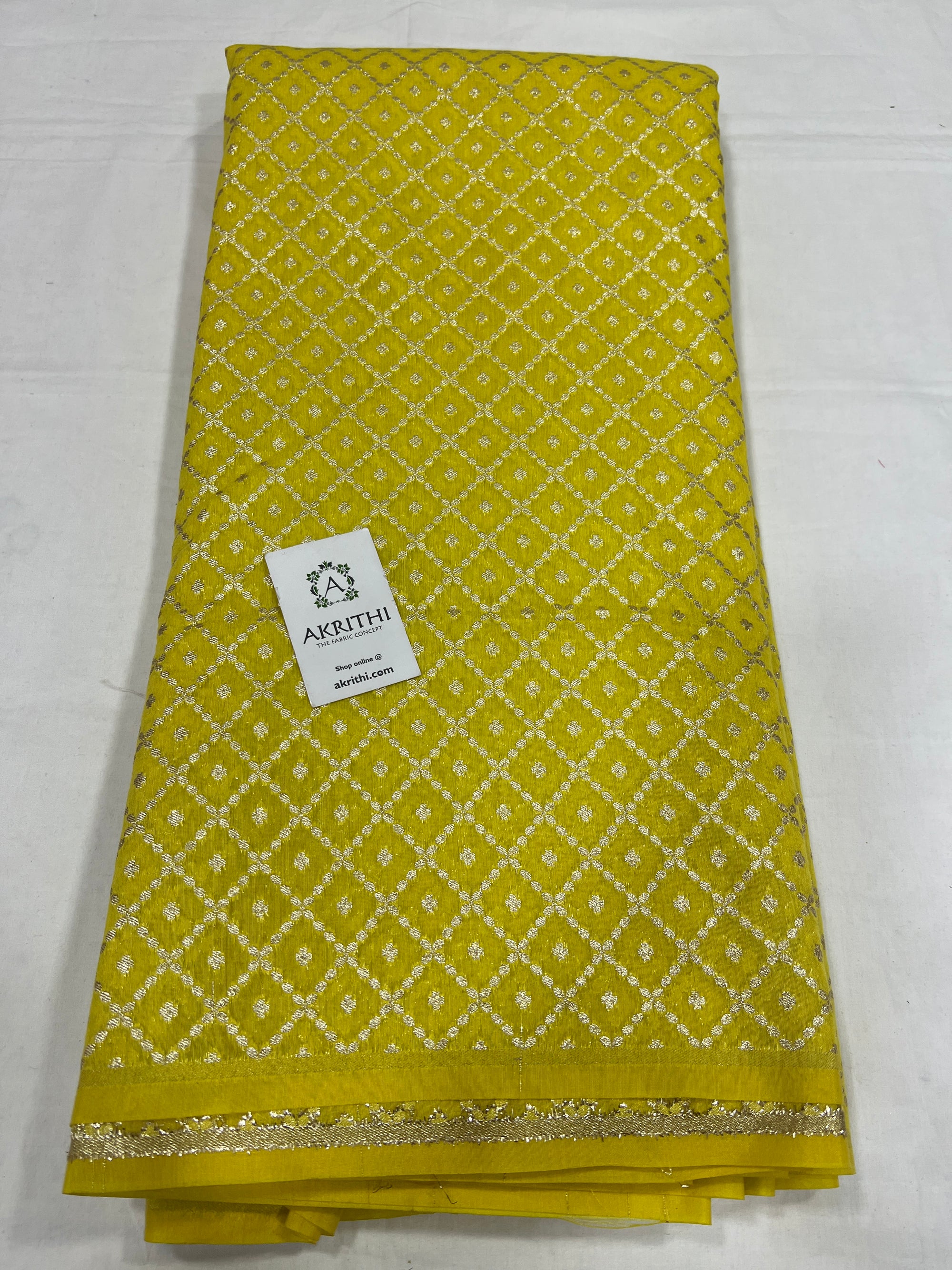 Banarasi chanderi fabric