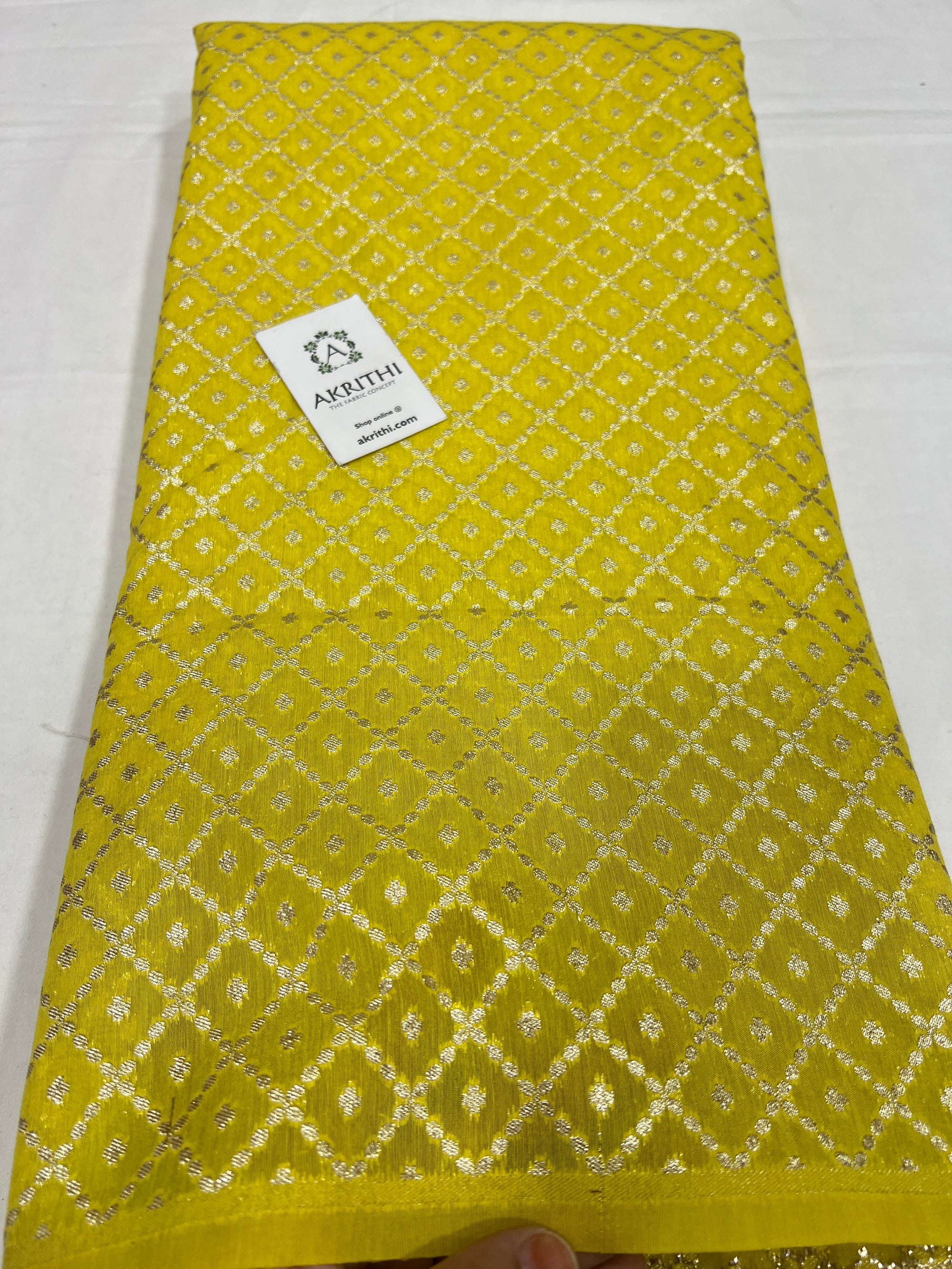 Banarasi chanderi fabric