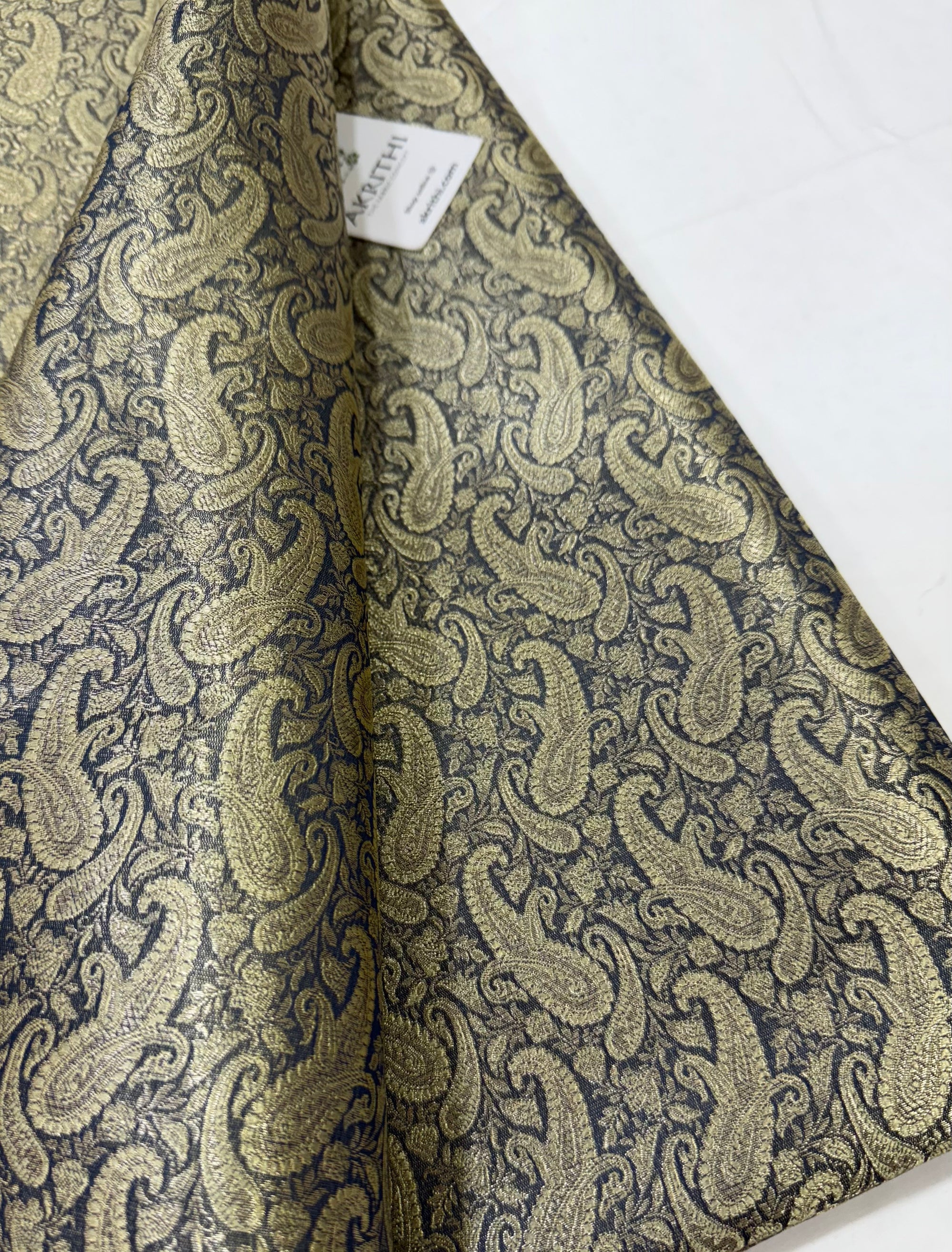 Pure Banarasi brocade fabric