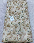 Printed viscose silk fabric