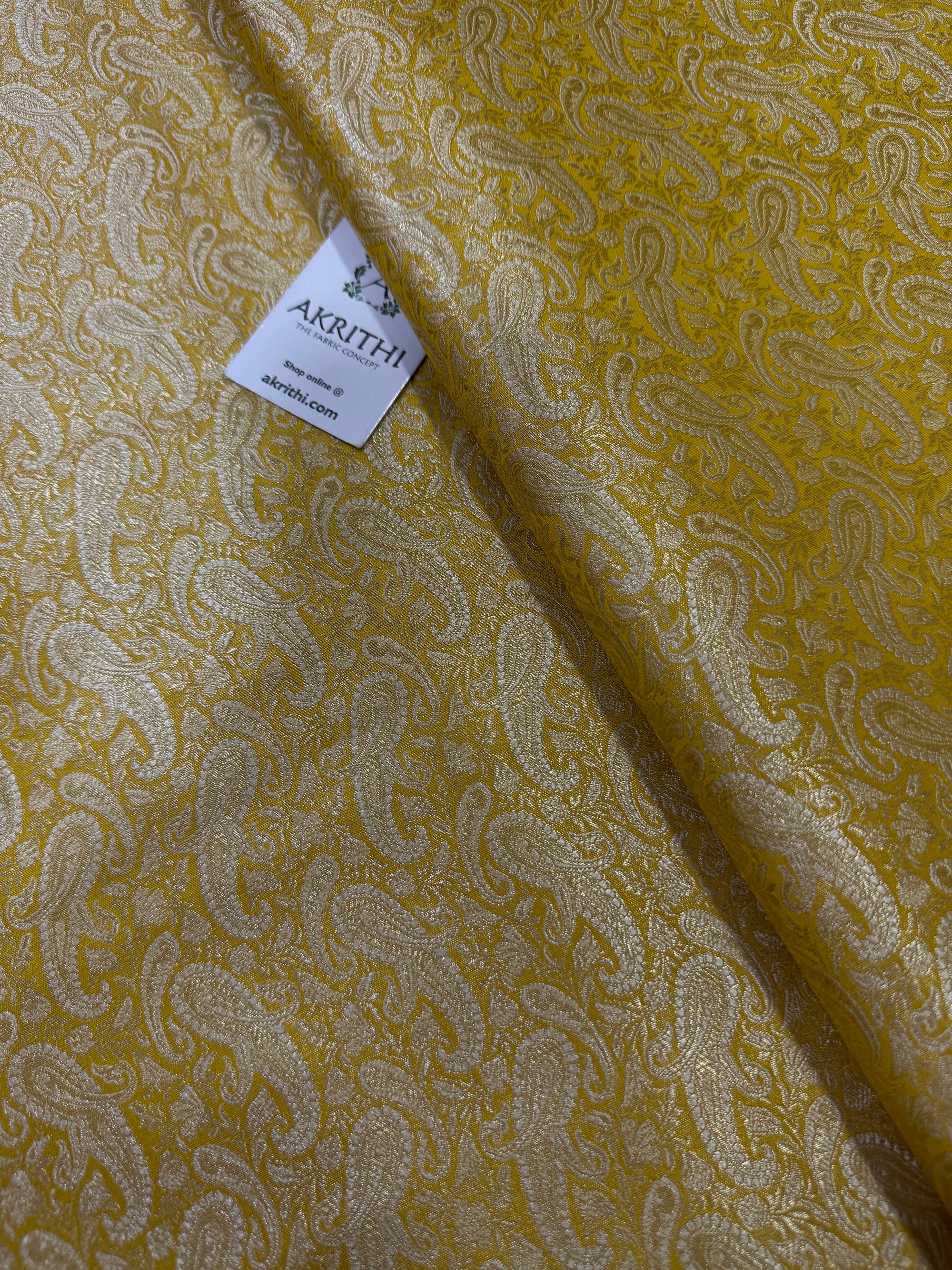Pure Banarasi brocade fabric