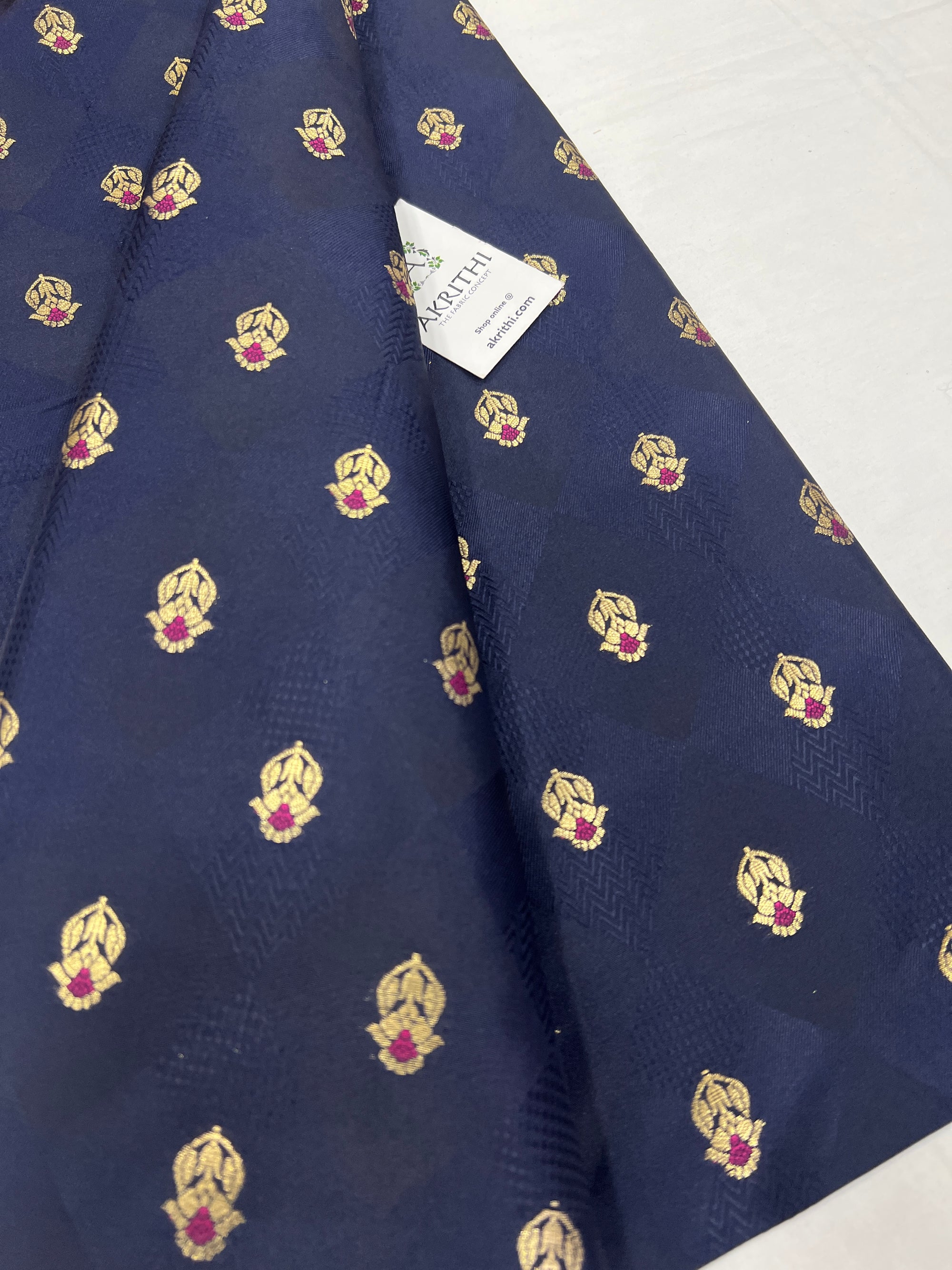 Pure Banarasi brocade fabric