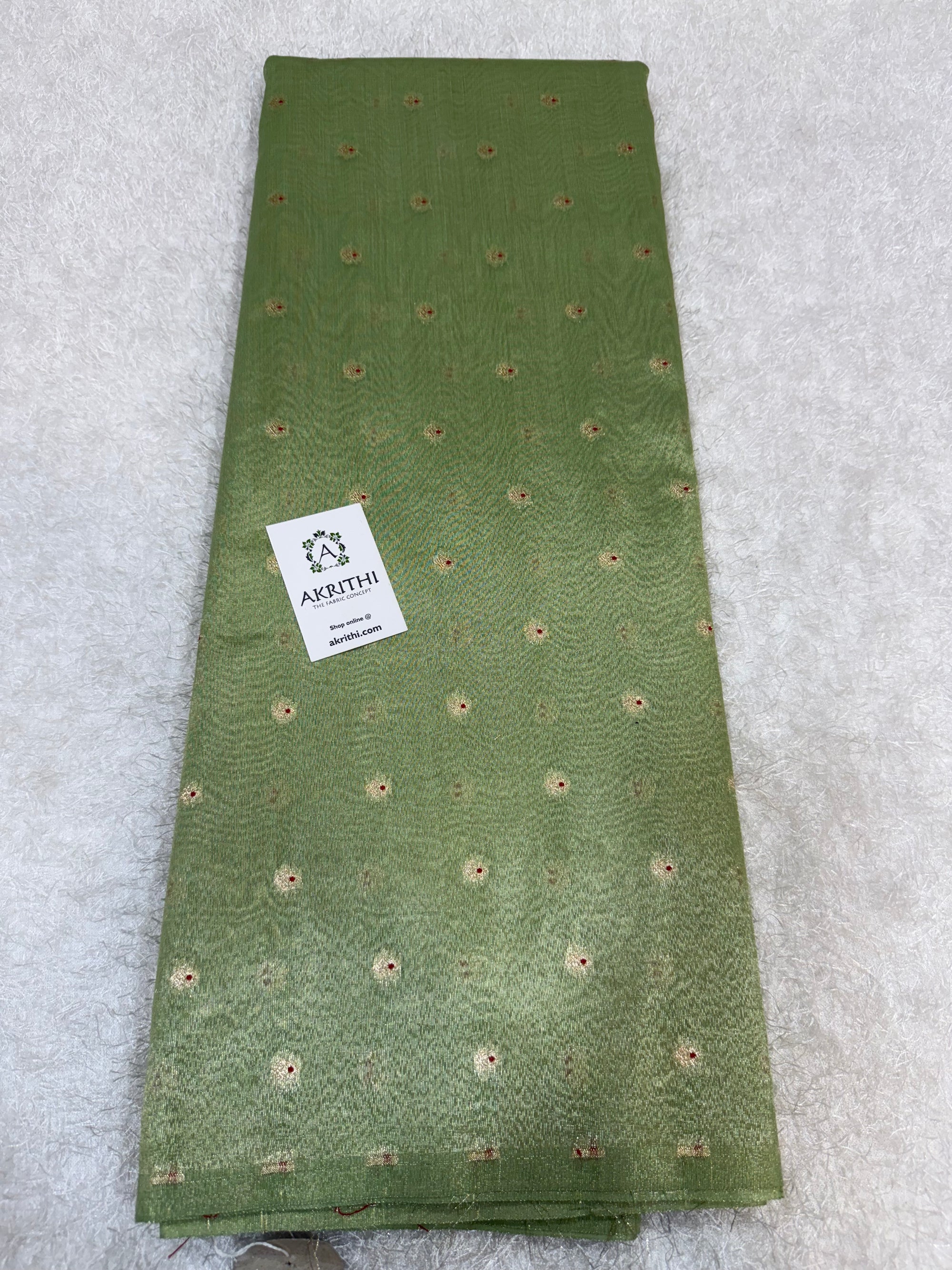 Banarasi pure silk tissue fabric