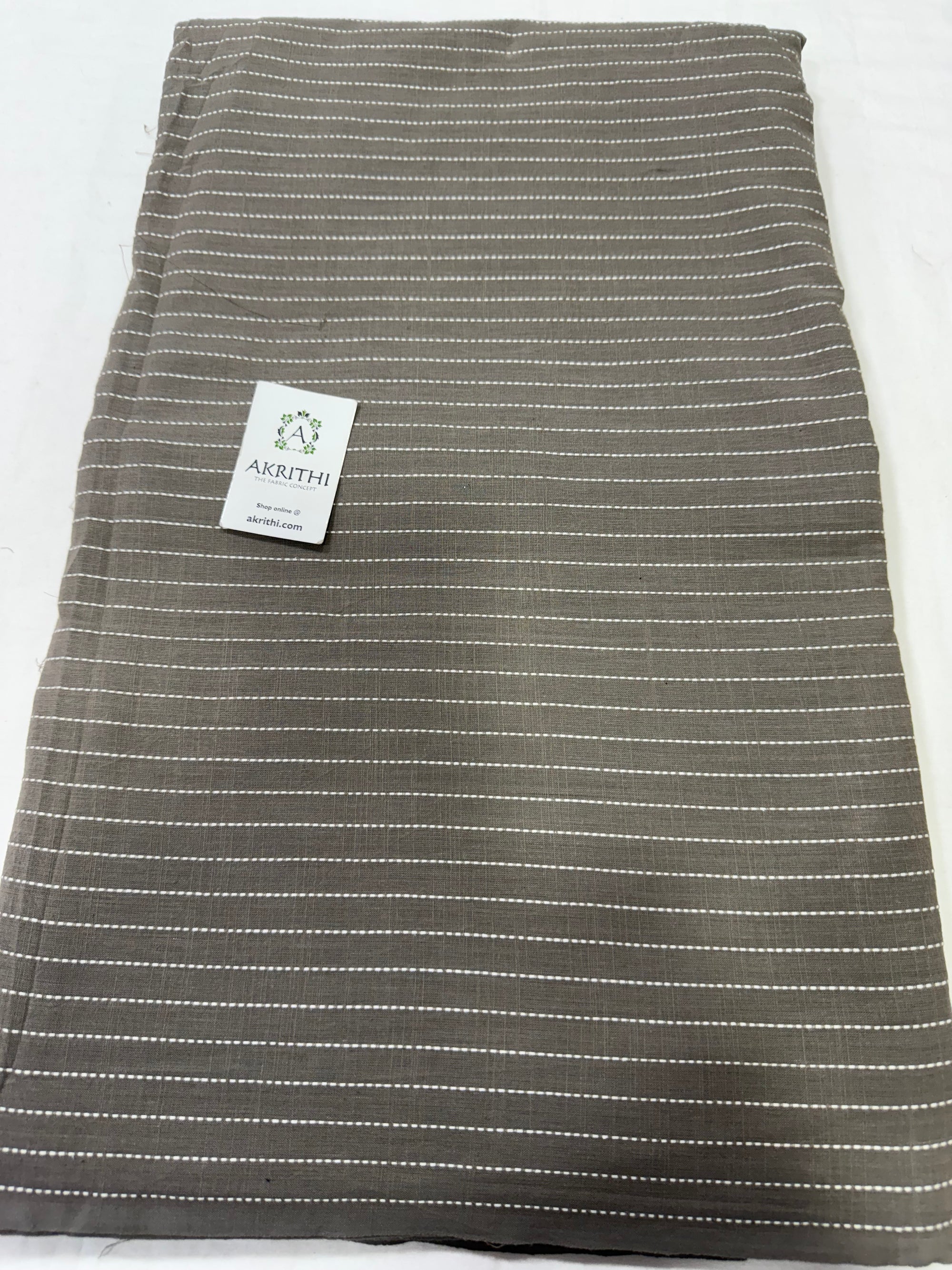 Handloom Woven pure cotton fabric