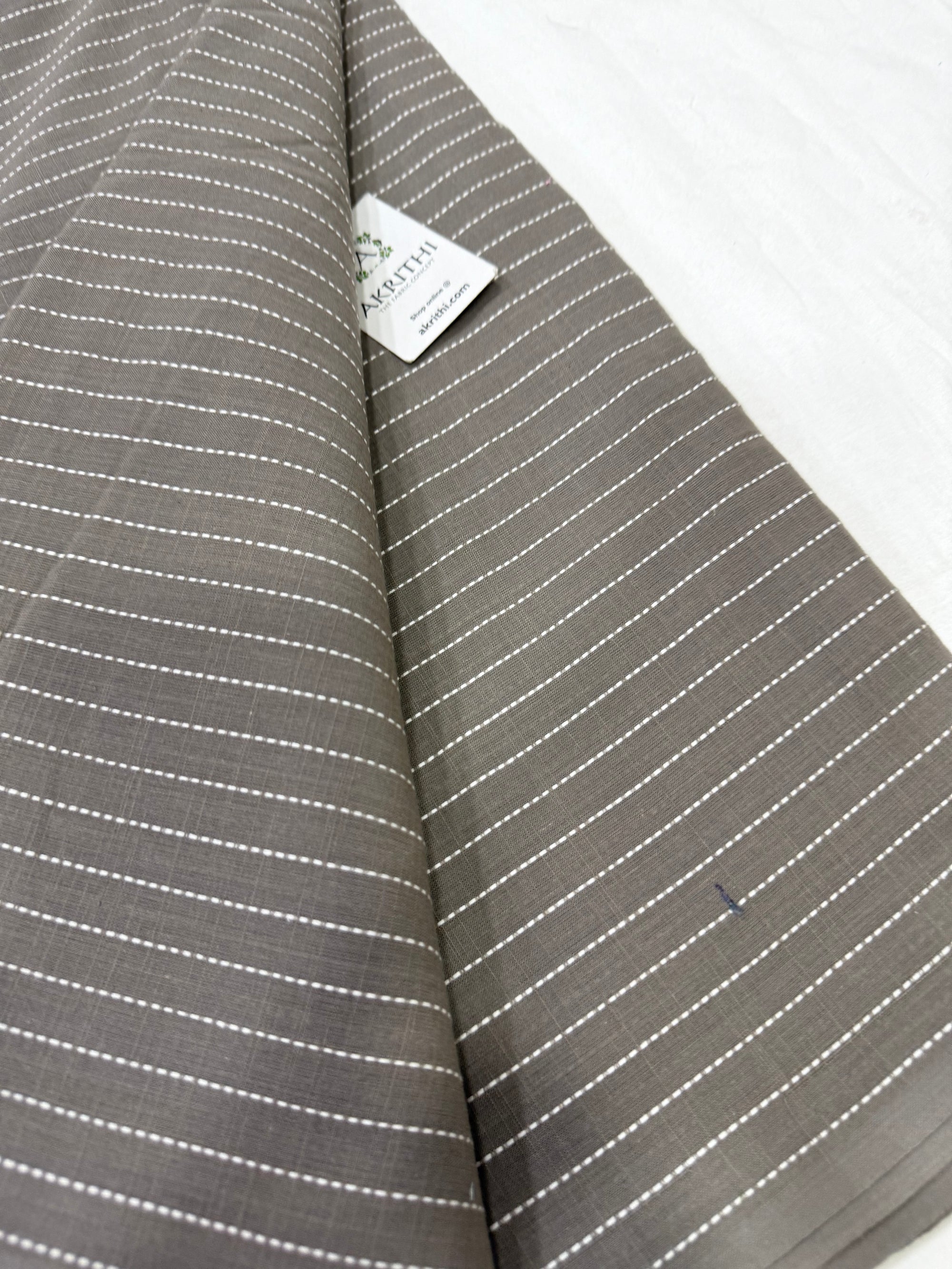 Handloom Woven pure cotton fabric