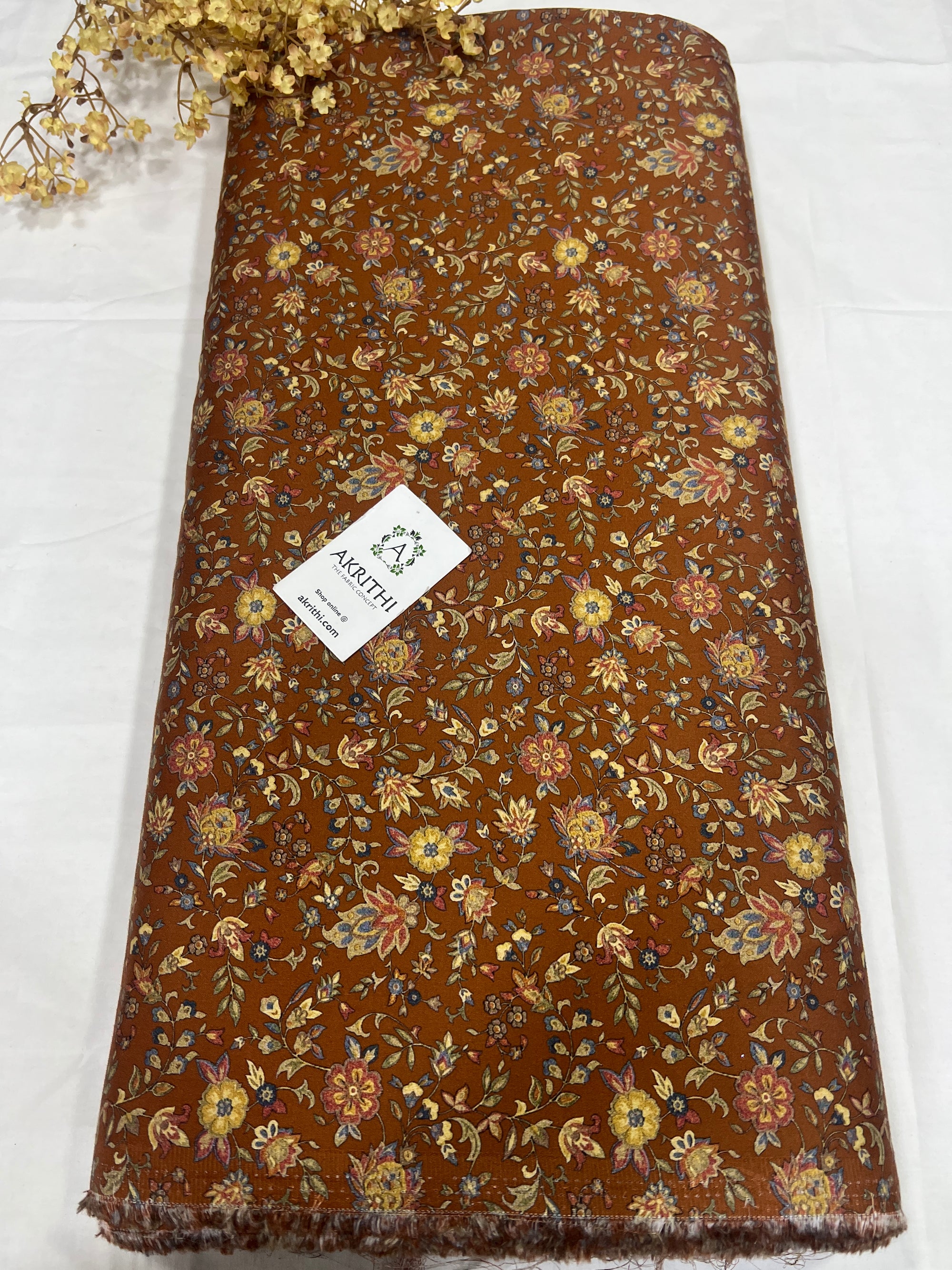 Digital Printed glazed pure cotton fabric
