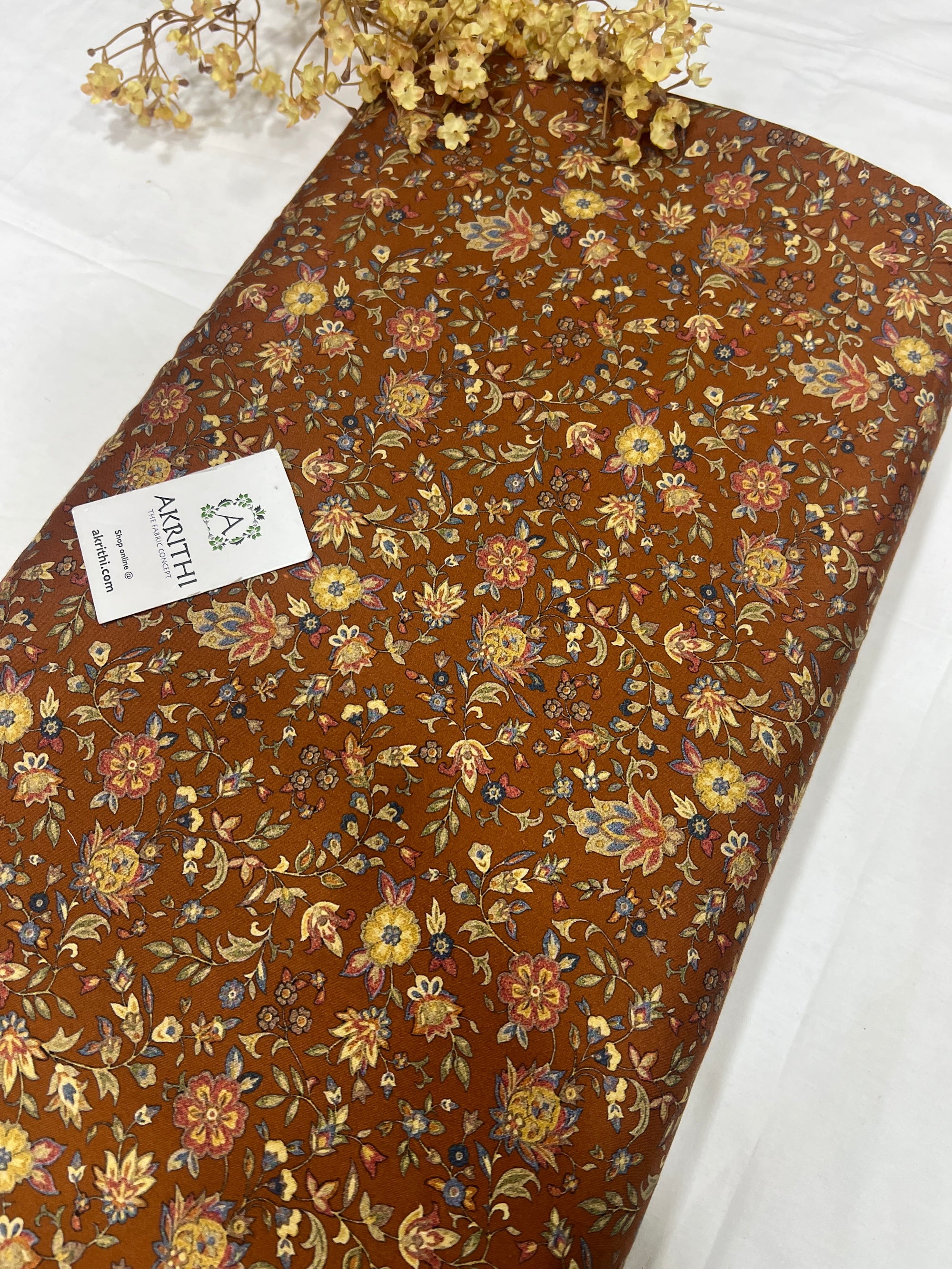 Digital Printed glazed pure cotton fabric