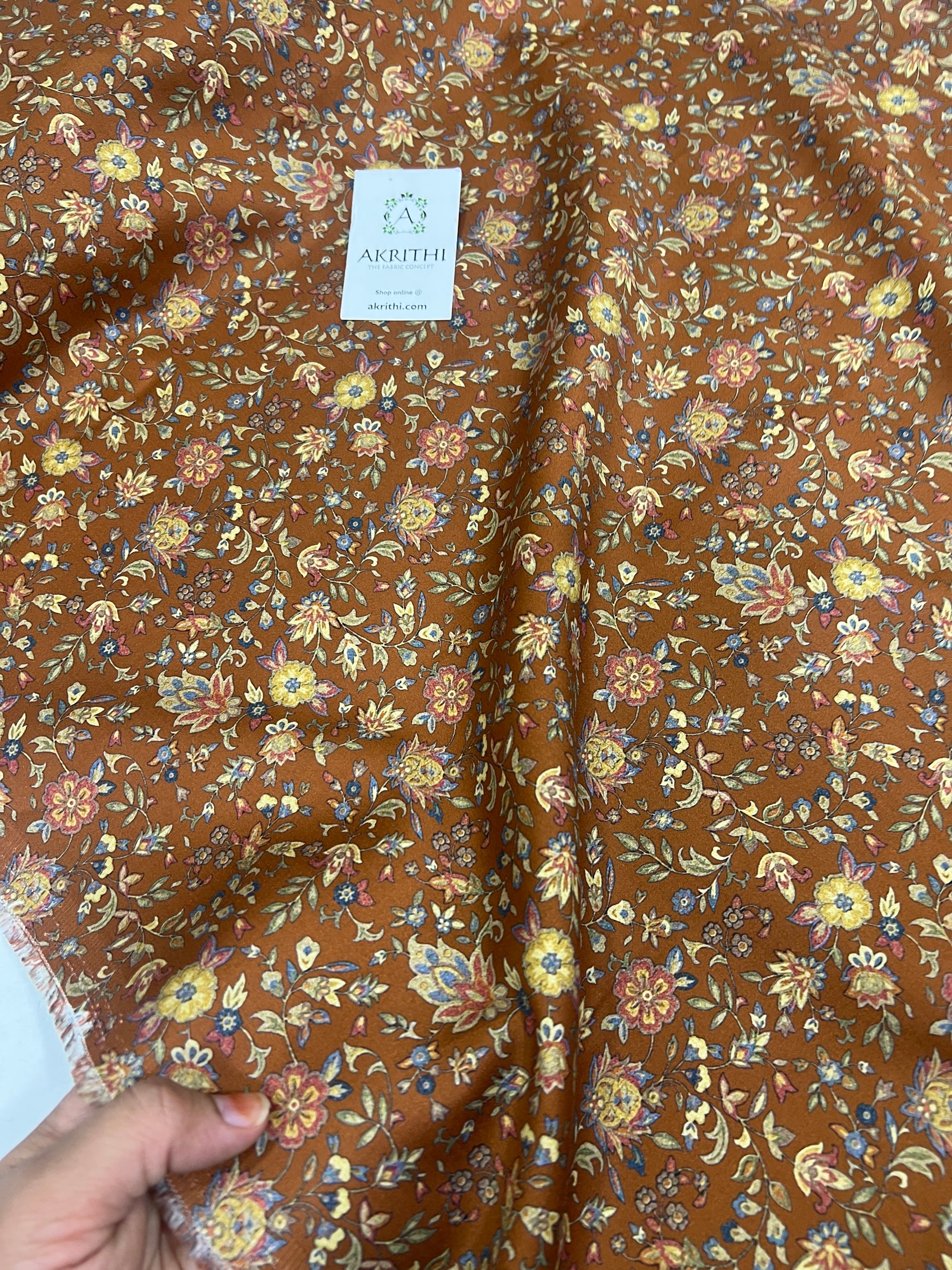 Digital Printed glazed pure cotton fabric
