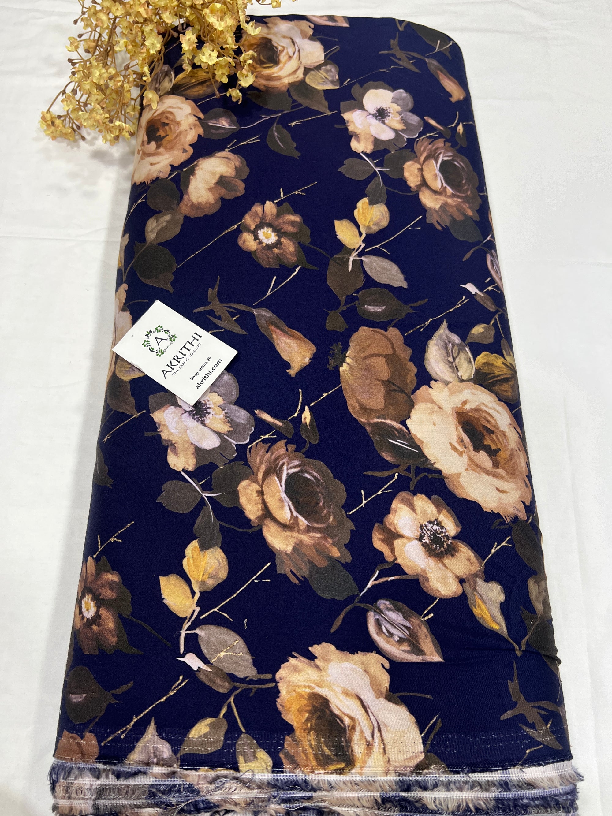 Digital Printed glazed pure cotton fabric