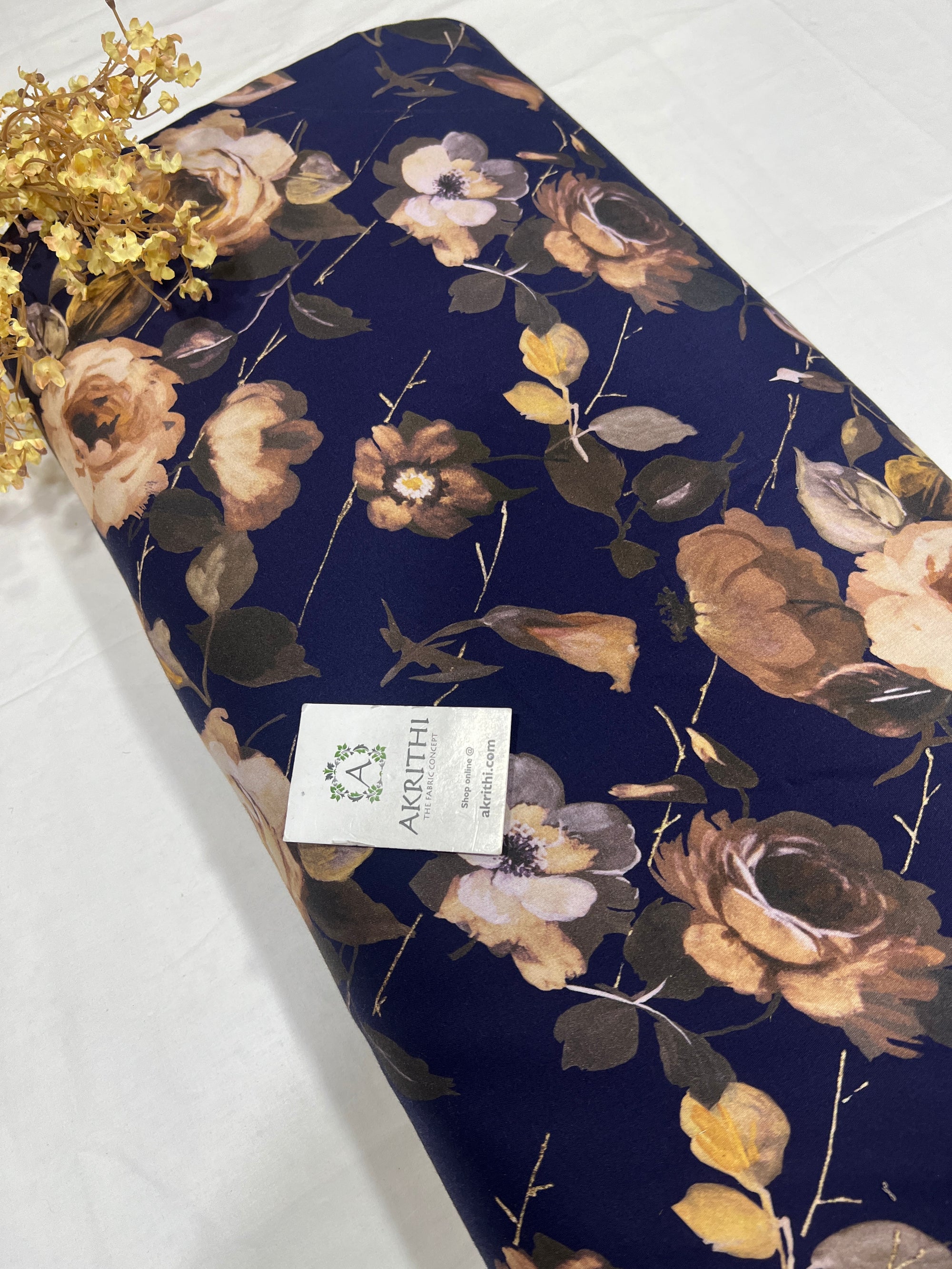 Digital Printed glazed pure cotton fabric