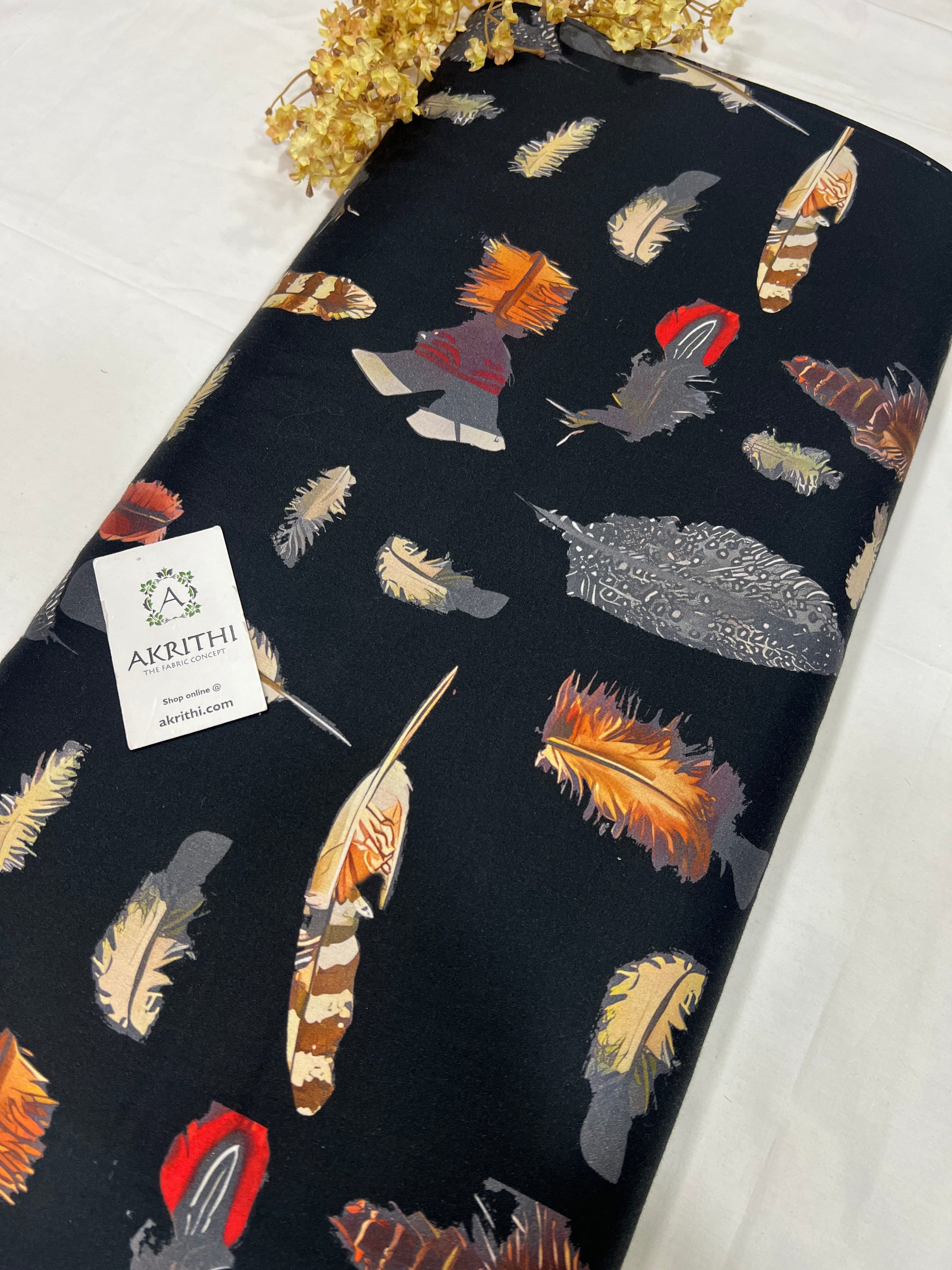 Digital Printed glazed pure cotton fabric