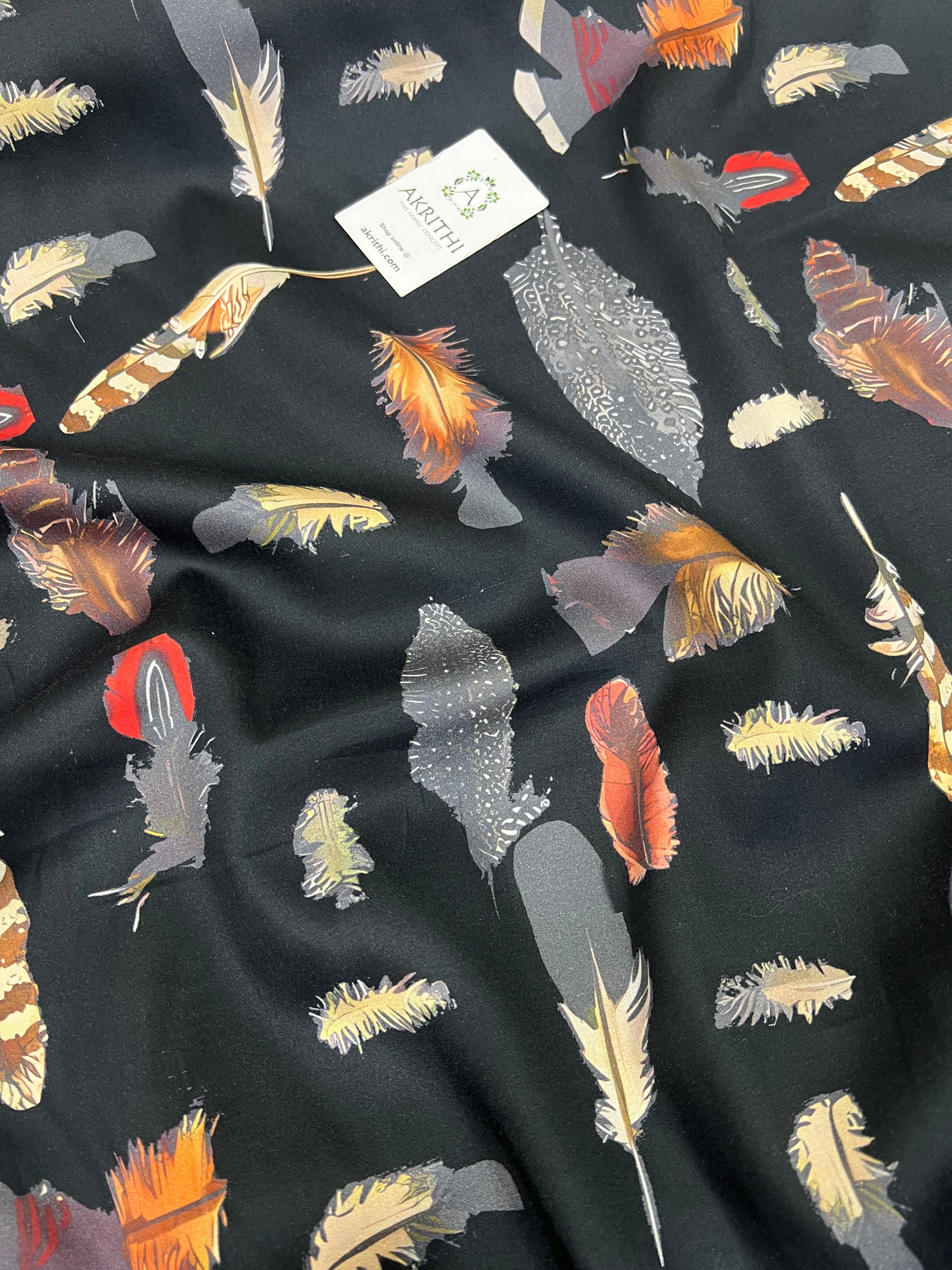Digital Printed glazed pure cotton fabric