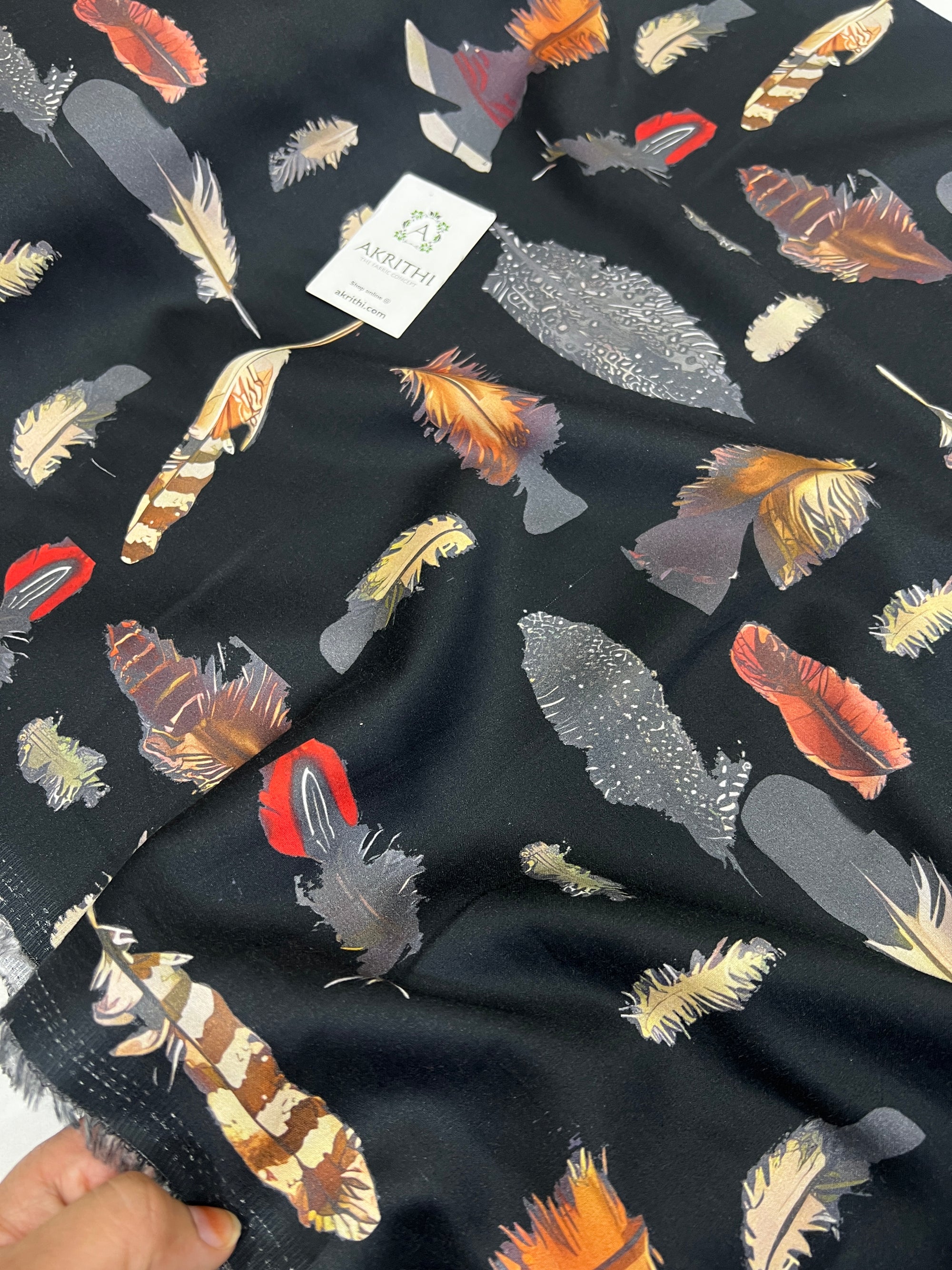 Digital Printed glazed pure cotton fabric