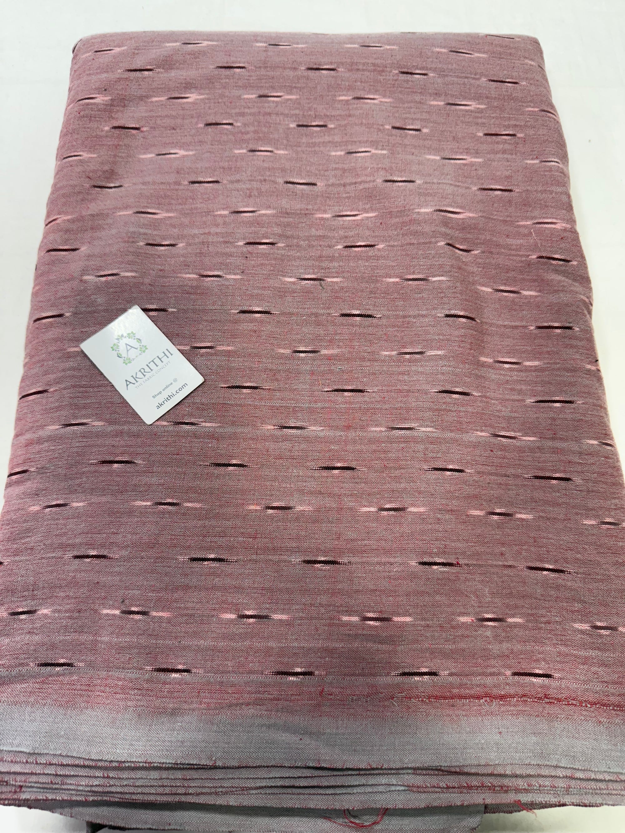 Handloom Ikat pure cotton fabric
