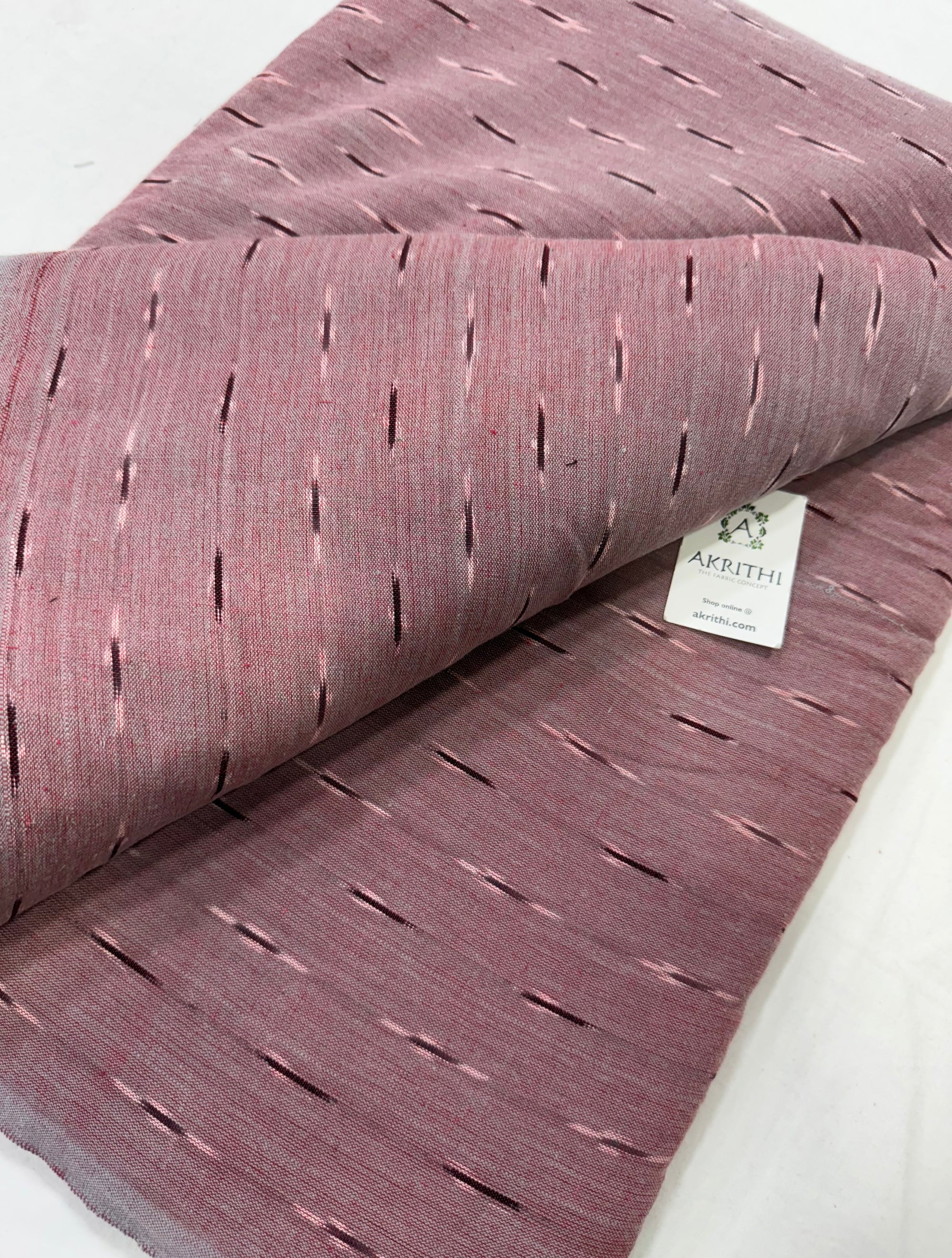 Handloom Ikat pure cotton fabric