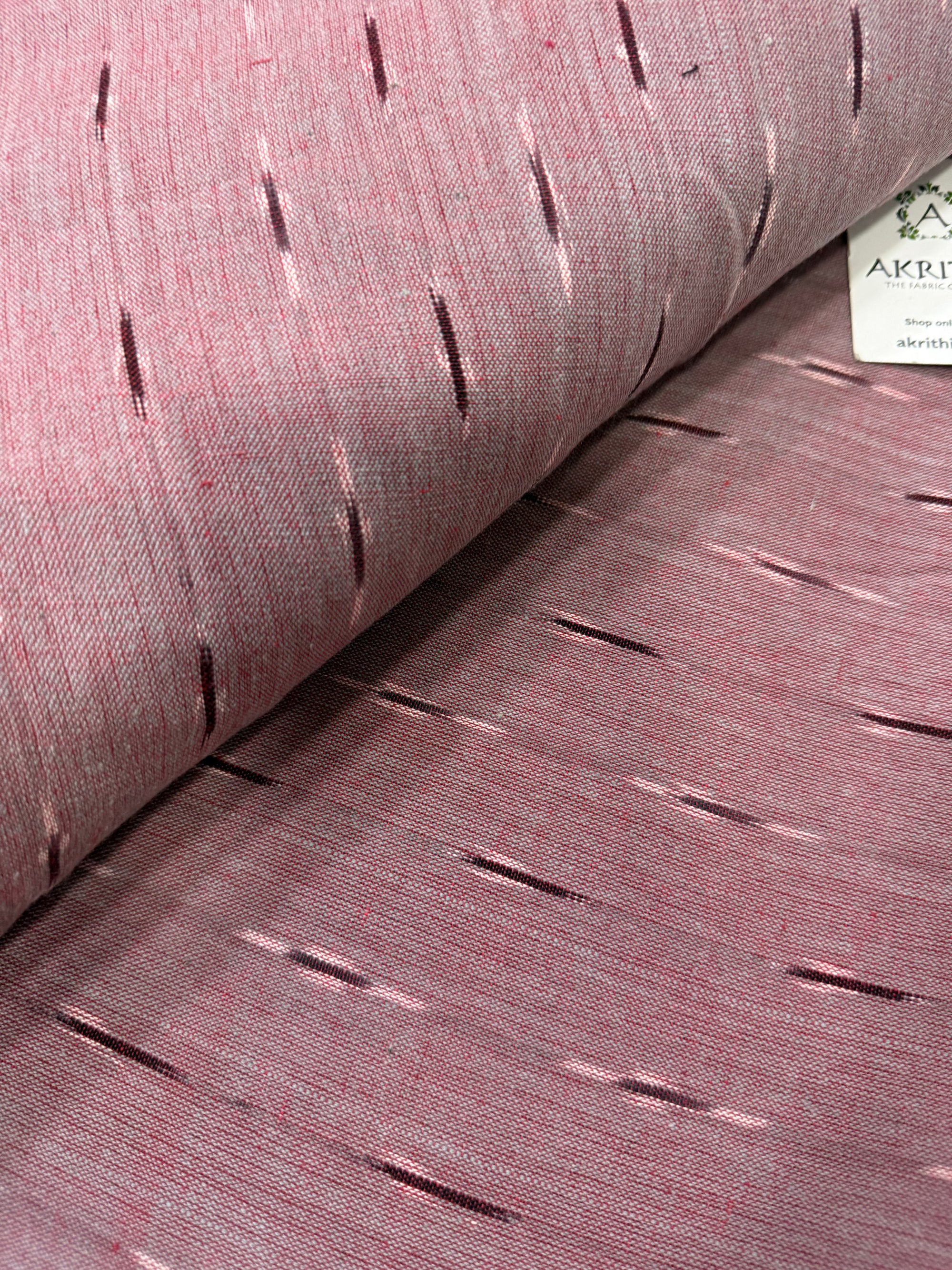 Handloom Ikat pure cotton fabric