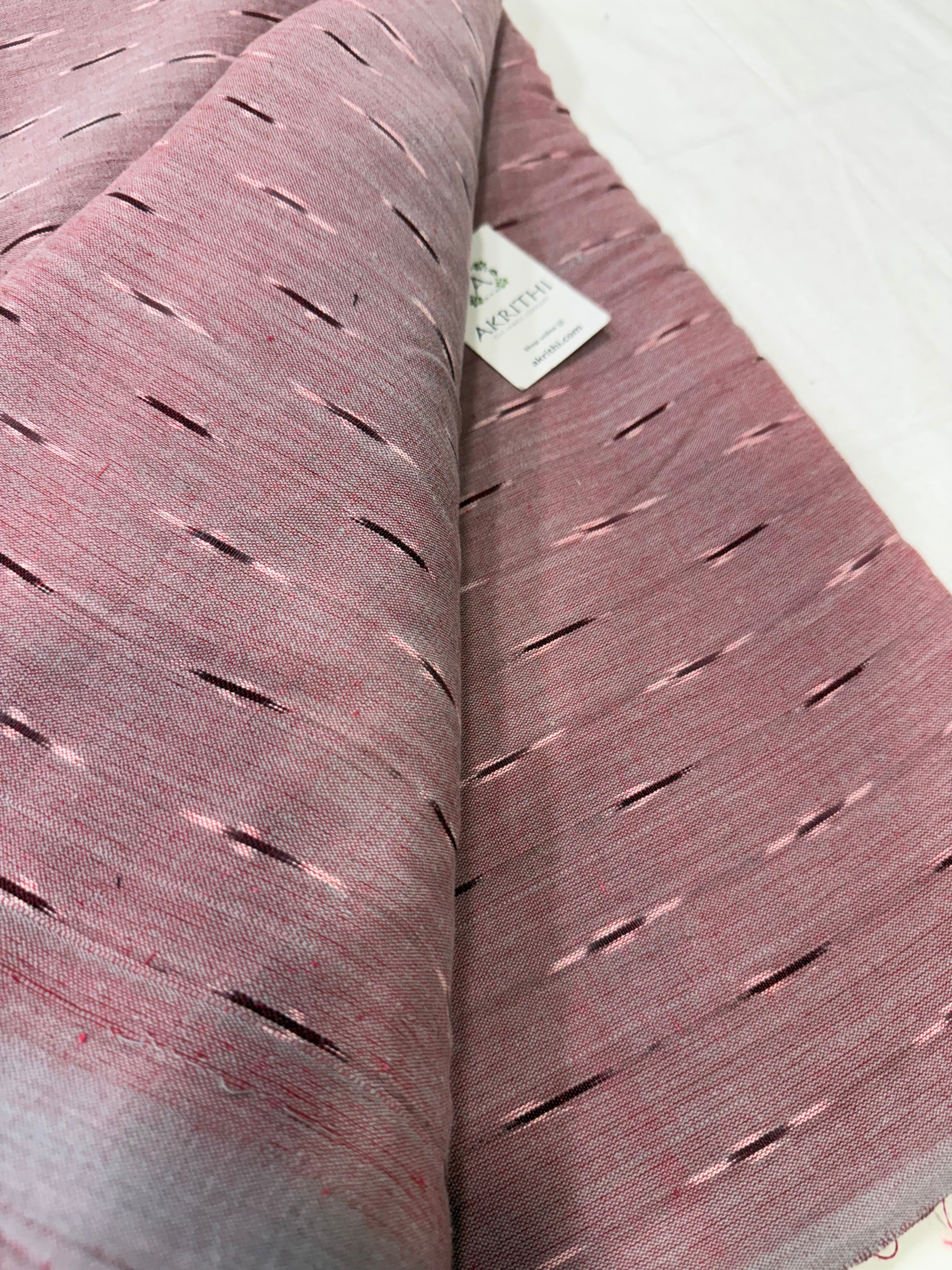 Handloom Ikat pure cotton fabric